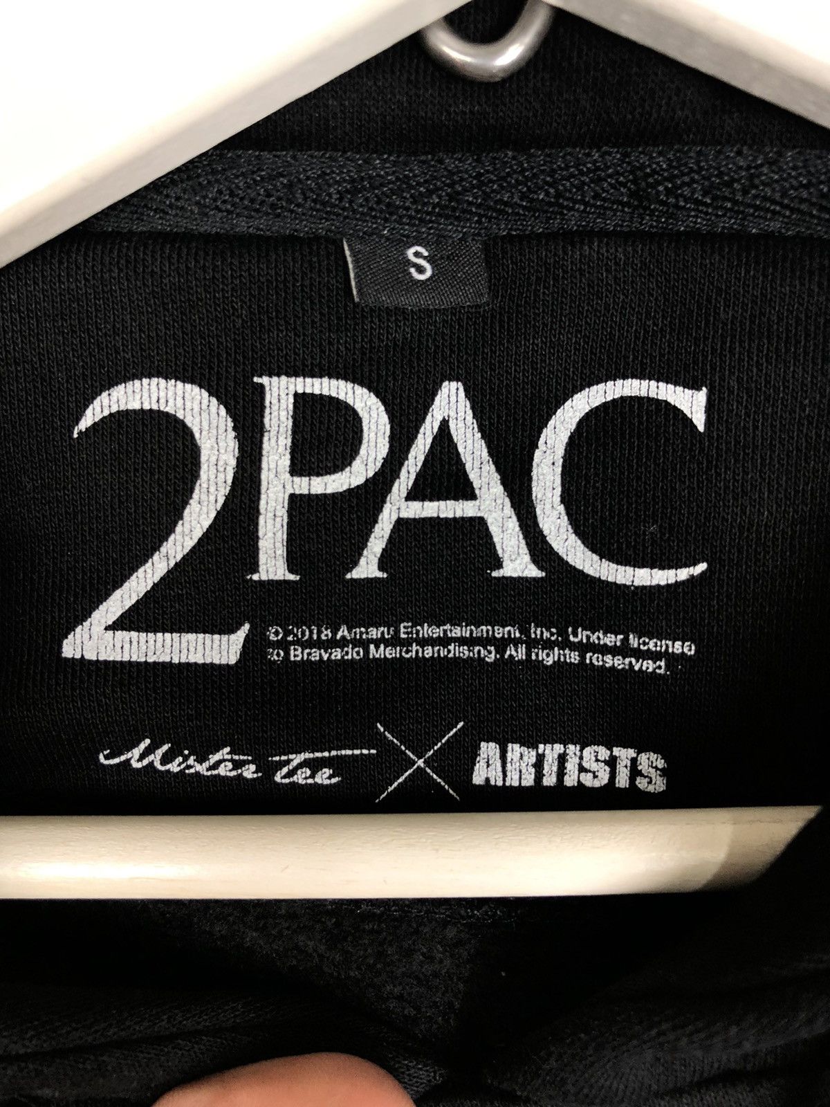 Rap Tees Mister Tee x Artists 2Pac Hoodie Black size S Size US S / EU 44-46 / 1 - 8 Thumbnail