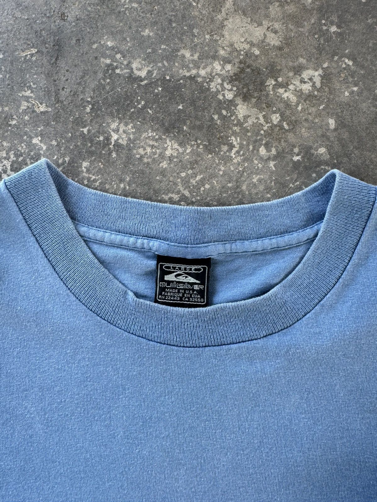 Quiksilver × Vintage Vintage 90’s Quiksilver Tee Size US L / EU 52-54 / 3 - 7 Thumbnail