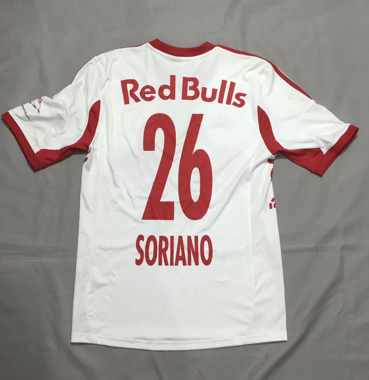 Adidas Red Bull Salzburg 2012/13 Original Shirt Size S #26 Soriano Size US S / EU 44-46 / 1 - 2 Thumbnail