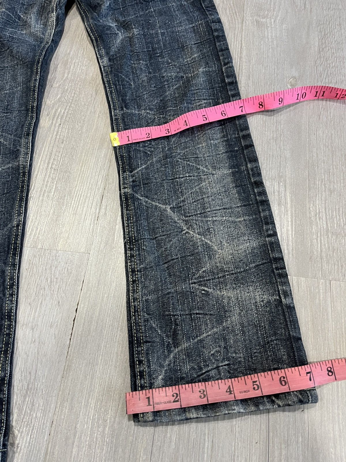 Skull Jeans by an Alchemist RARE VINTAGE Japanese Brand Jeans Size 27" / US 4 / IT 40 - 12 Thumbnail