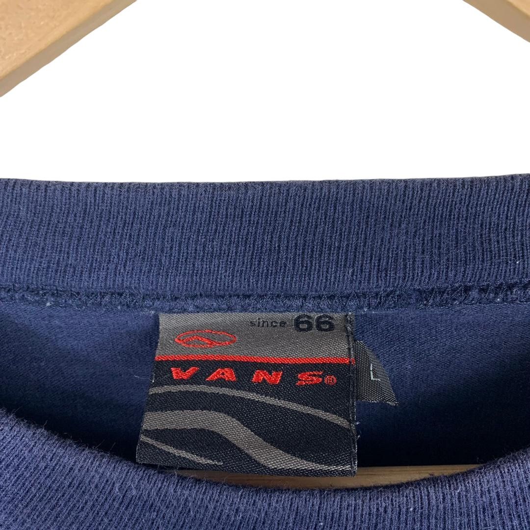 Vans Vintage 90s Vans "Since 66" Long Sleeve Stripe Tee Size US L / EU 52-54 / 3 - 3 Thumbnail