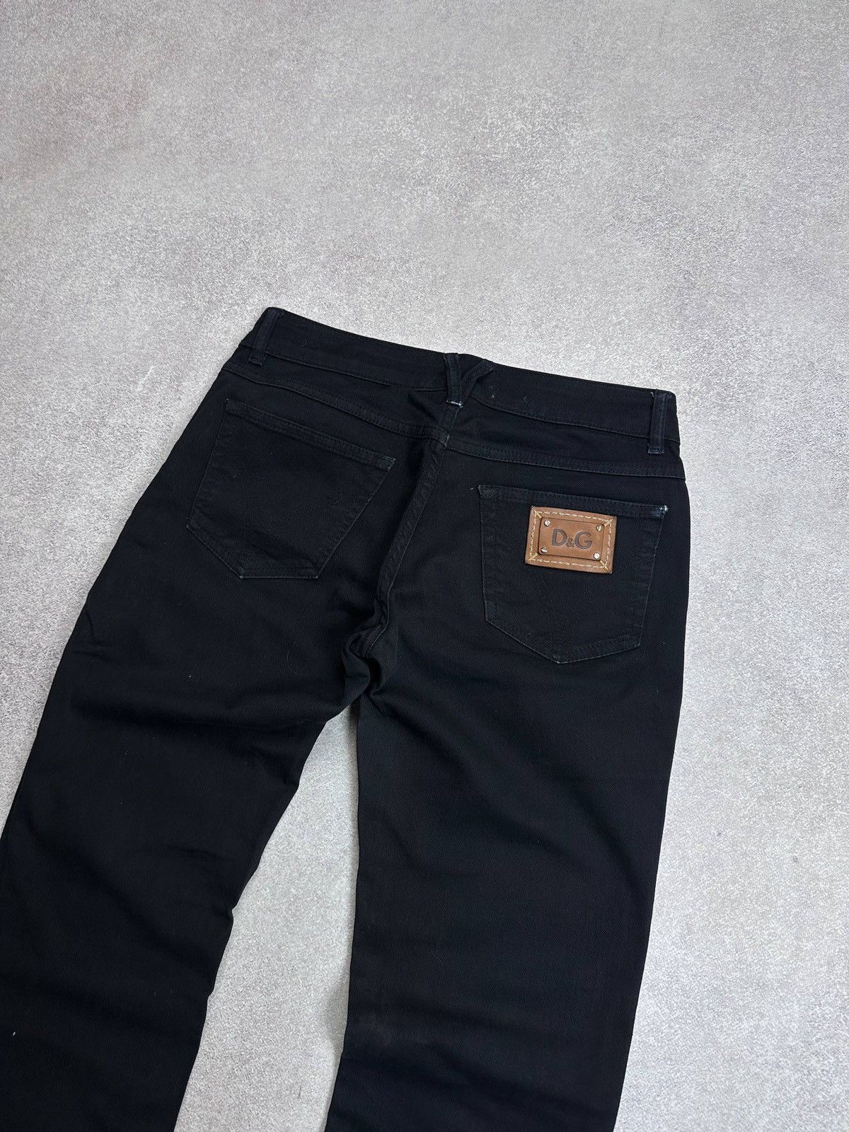 Dolce & Gabbana Vintage Dolce Gabbana Pocket Logo Pants Jeans 26 Womans Size 26" / US 2 / IT 38 - 2 Thumbnail