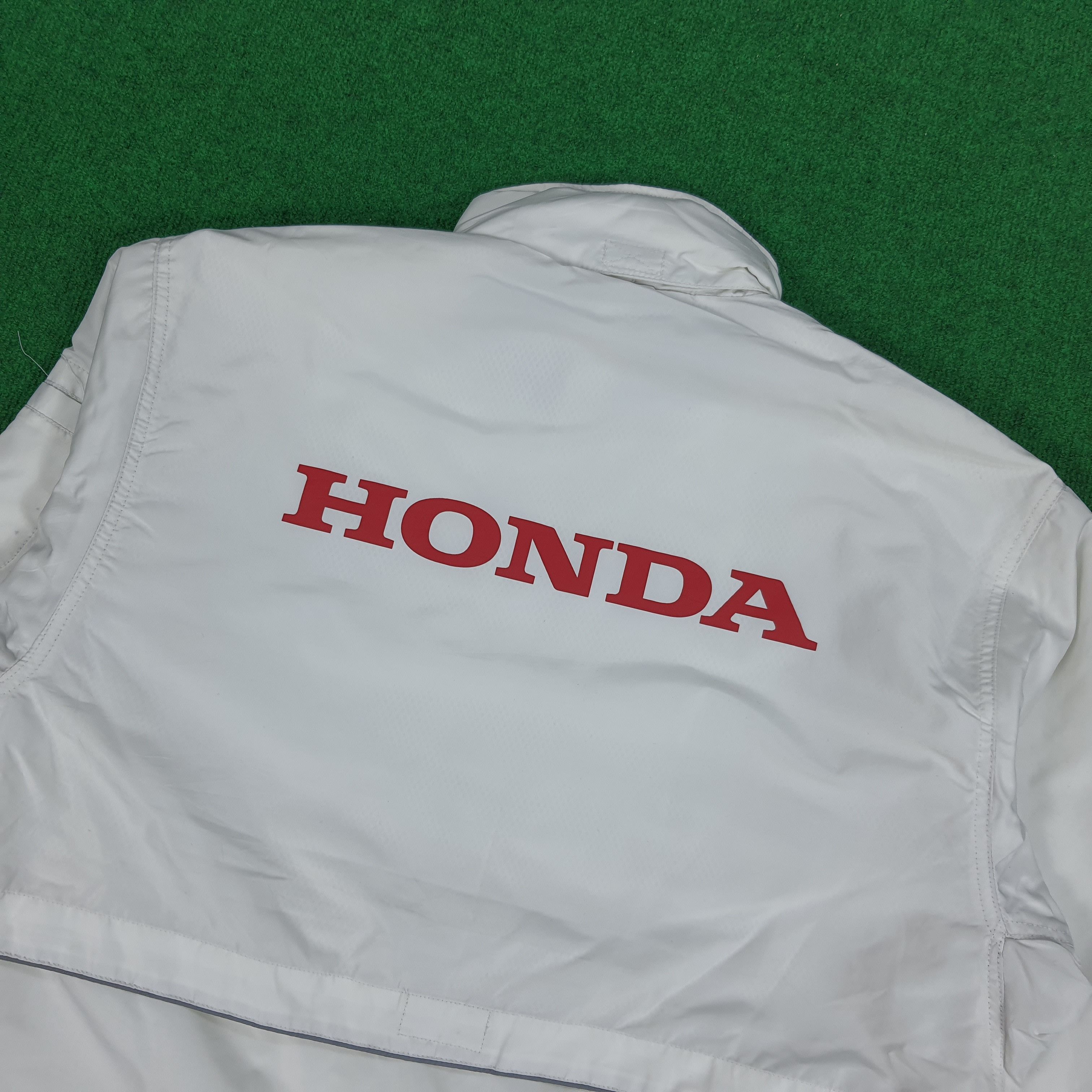 Honda × Japanese Brand × Vintage Vintage HONDA Japanese Motorsports Racing Jacket Size US XL / EU 56 / 4 - 2 Thumbnail