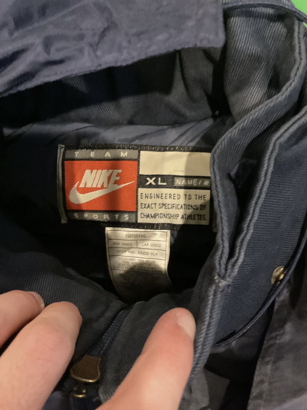 Nike × Vintage Vintage Nike Penn State puffer Size US XL / EU 56 / 4 - 5 Thumbnail
