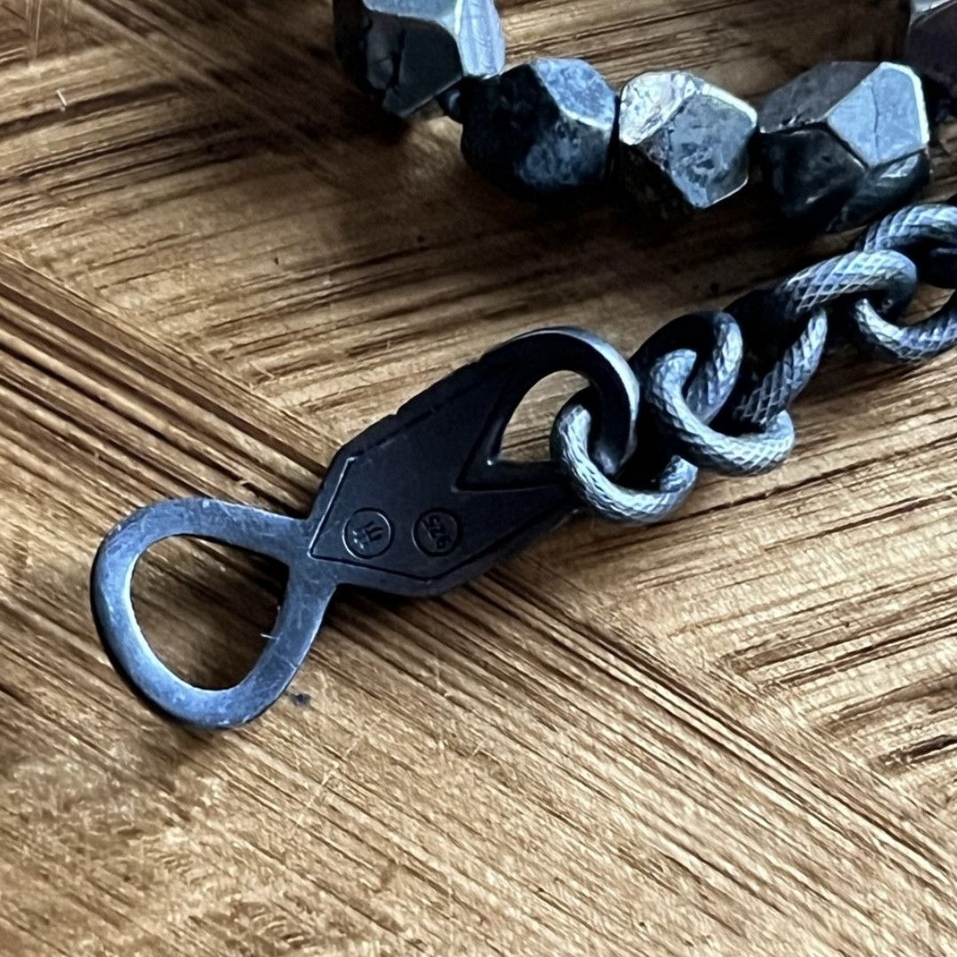 John Hardy JOHN HARDY Legends Naga Blackened Silver & Pyrite Wrap Size ONE SIZE - 4 Thumbnail