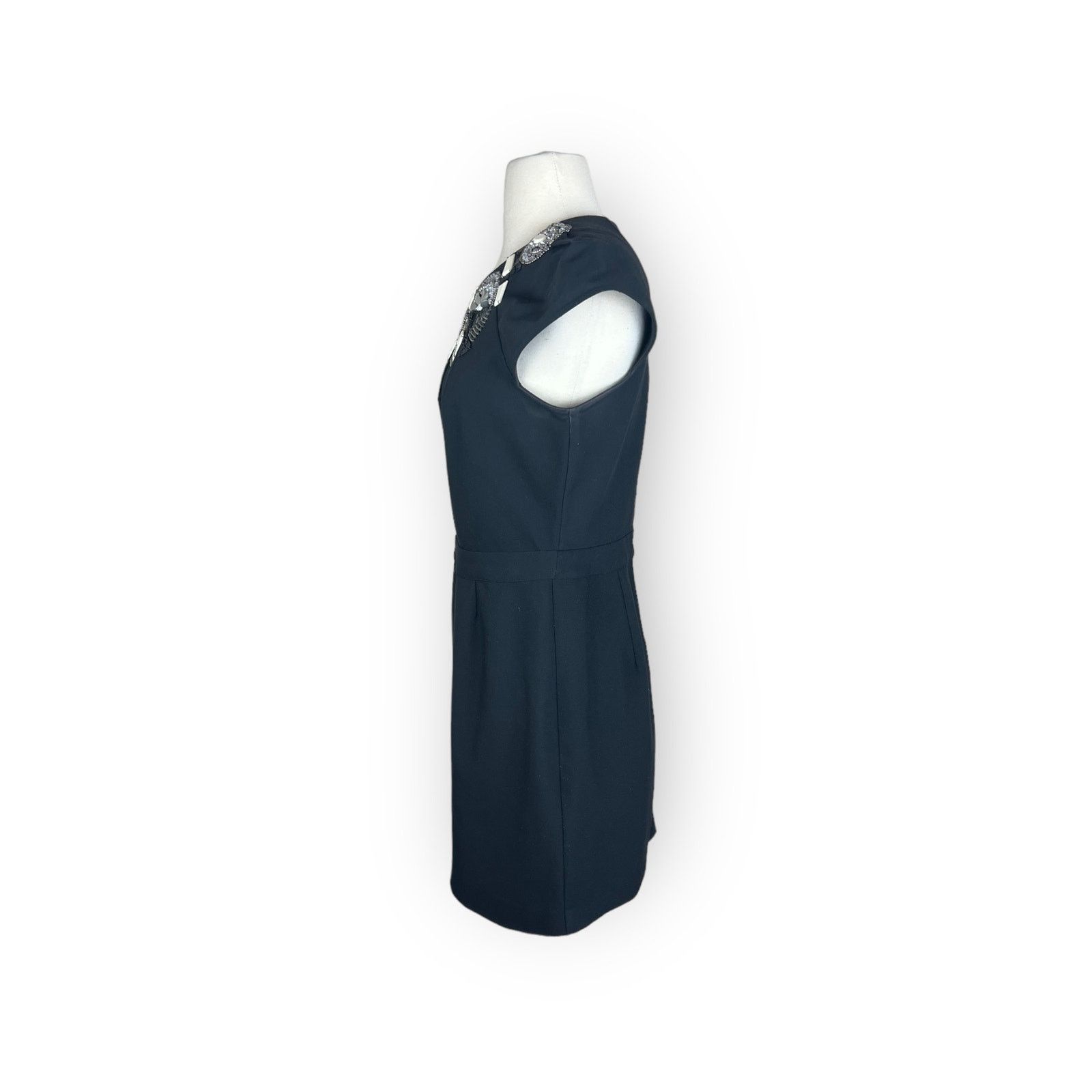 Vintage Bebe | Vintage Y2K Beaded Mini Dress | Small Size S / US 4 / IT 40 - 7 Thumbnail
