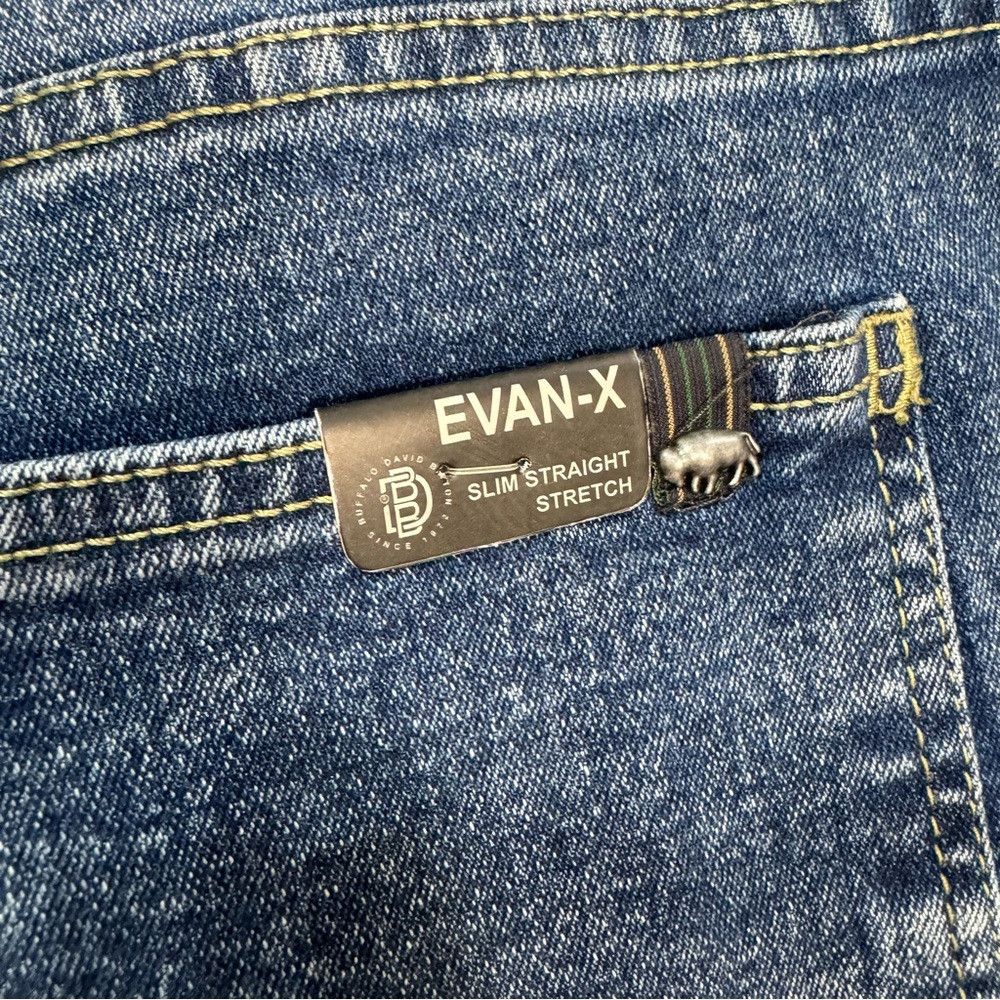 Buffalo David Bitton NWT New $109 BUFFALO David Bitton Evan-X Slim Straight Jean Size US 34 / EU 50 - 9 Thumbnail