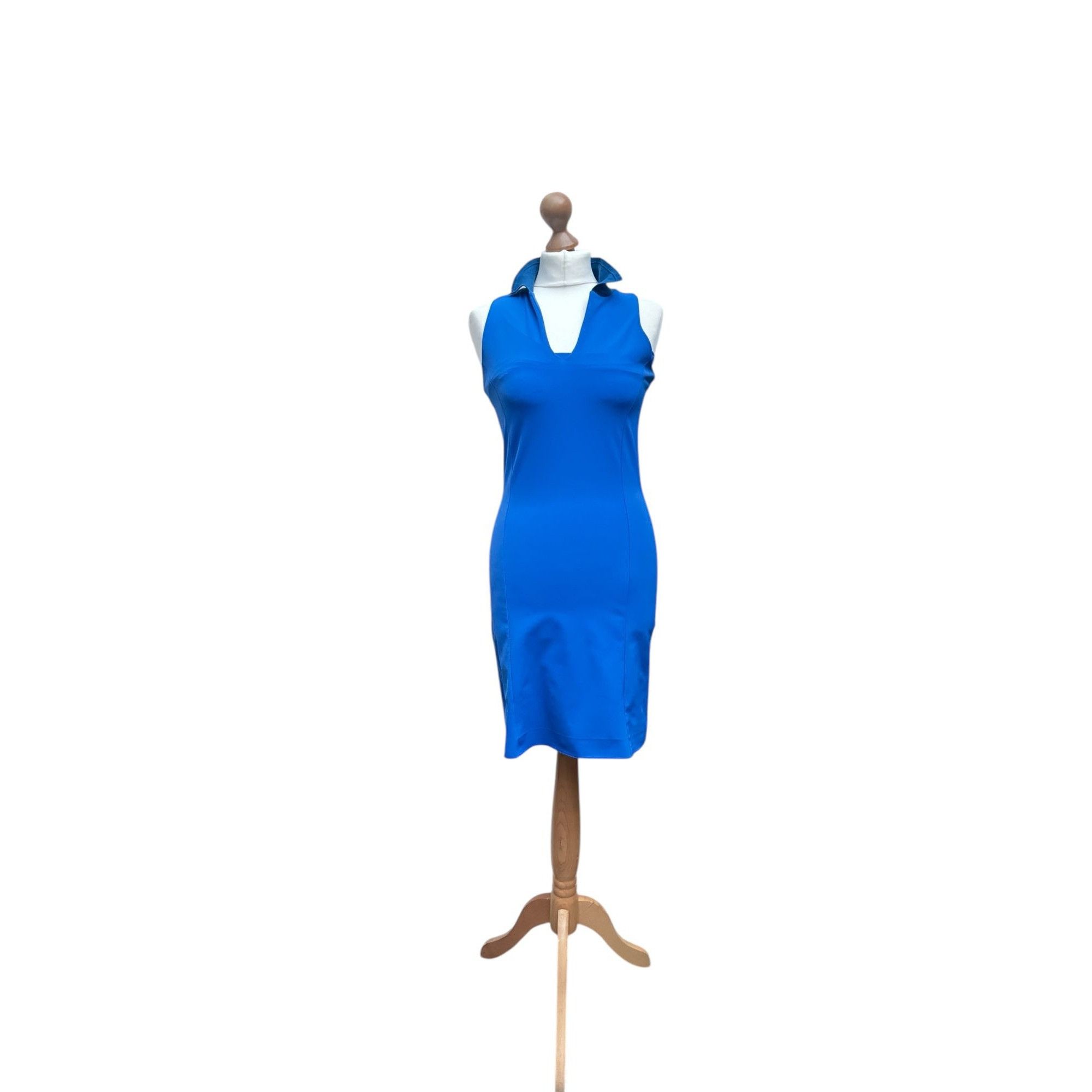 Versace Electric Blue Dress Size XS / US 0-2 / IT 36-38 - 1 Thumbnail
