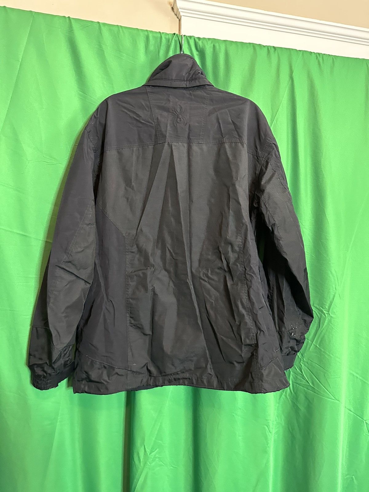 Spyder Vintage ripstop waterproof double zip biker jacket Size US XL / EU 56 / 4 - 7 Thumbnail