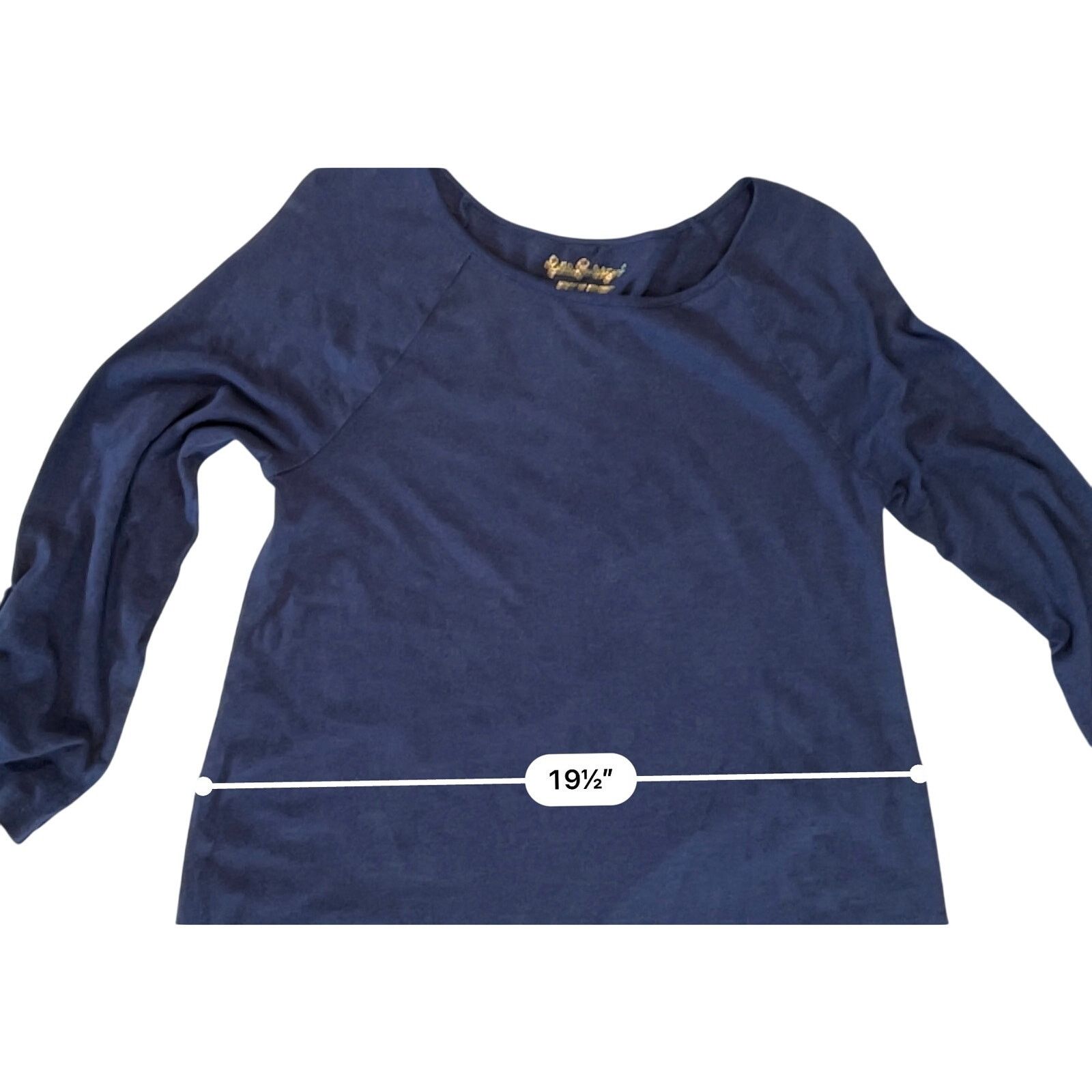 Lilly Pulitzer Lilly Pulitzer 26198 Suncrest Swing MEDIUM Tab Sleeves Navy Size M / US 6-8 / IT 42-44 - 7 Thumbnail