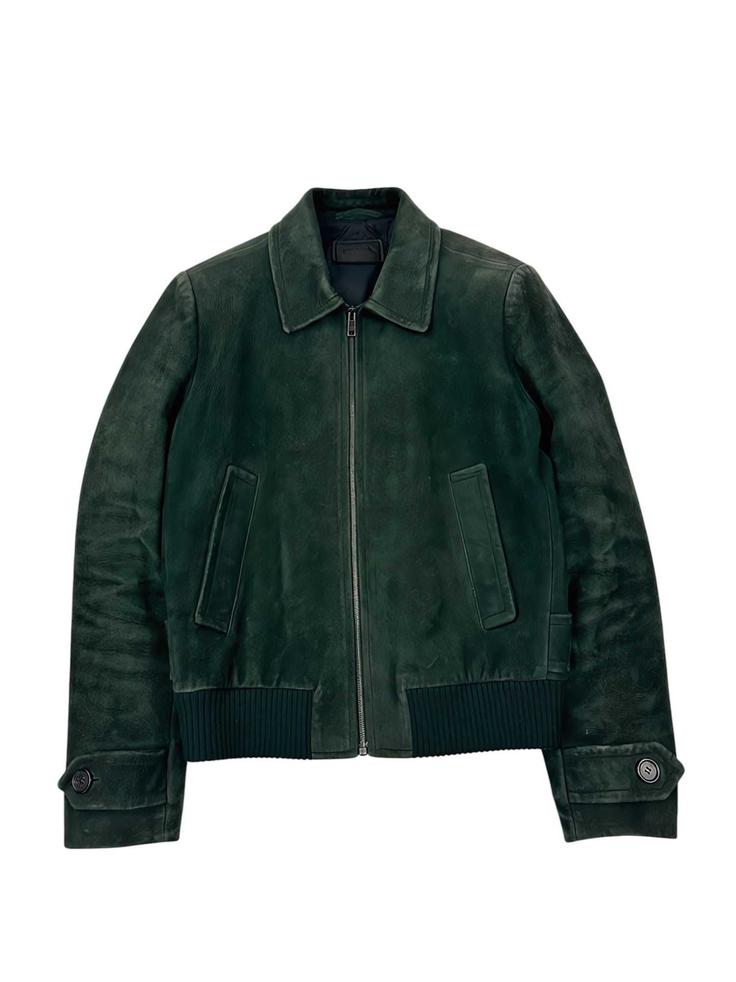 優待特典一覧 Prada PRADA NAPPA LEATHER JACKET | Grailed ジャケット・アウター