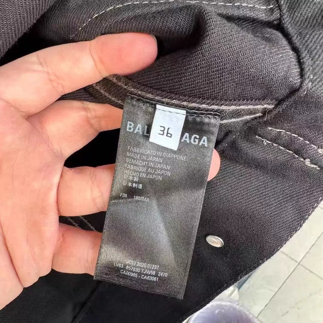 Balenciaga Balenciaga Denim Hooded Jacket 36 Back Logo New Tags Size XS / US 0-2 / IT 36-38 - 4 Thumbnail