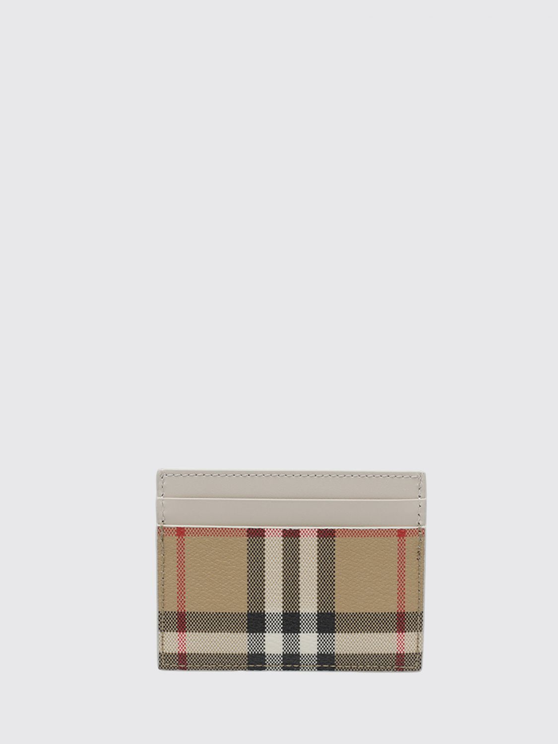 Burberry Burberry Wallet Woman Beige Size ONE SIZE - 1 Thumbnail