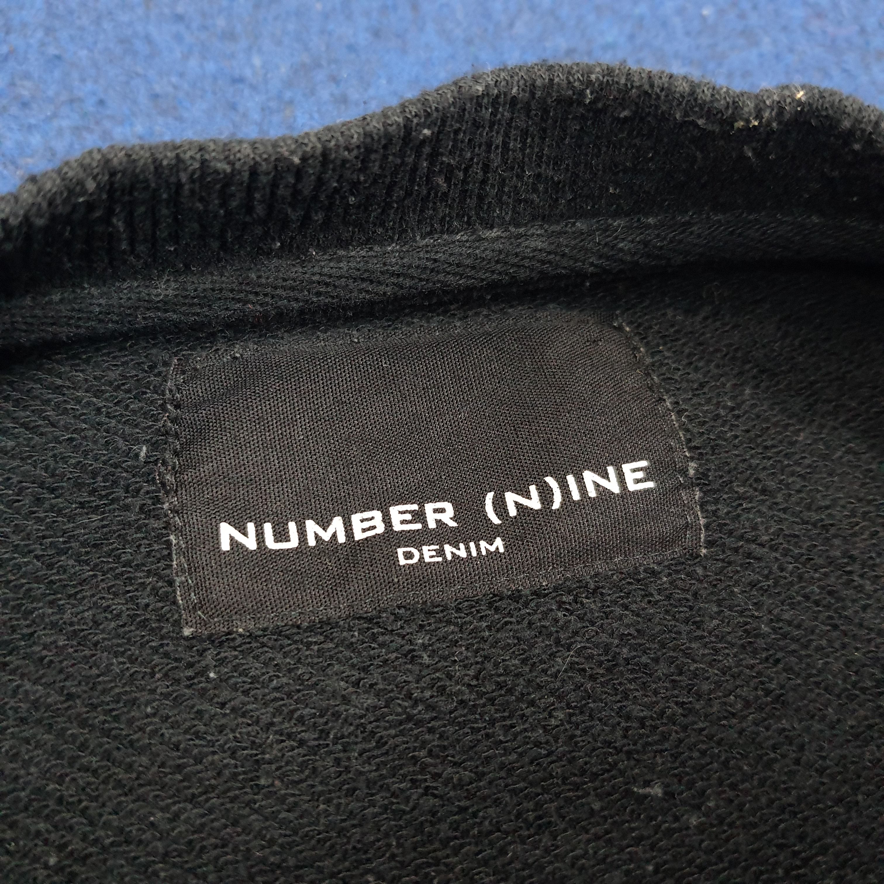 Number (N)ine Vintage Number Nine Japanese Brand Sweatshirt C237N15 Size US S / EU 44-46 / 1 - 5 Thumbnail