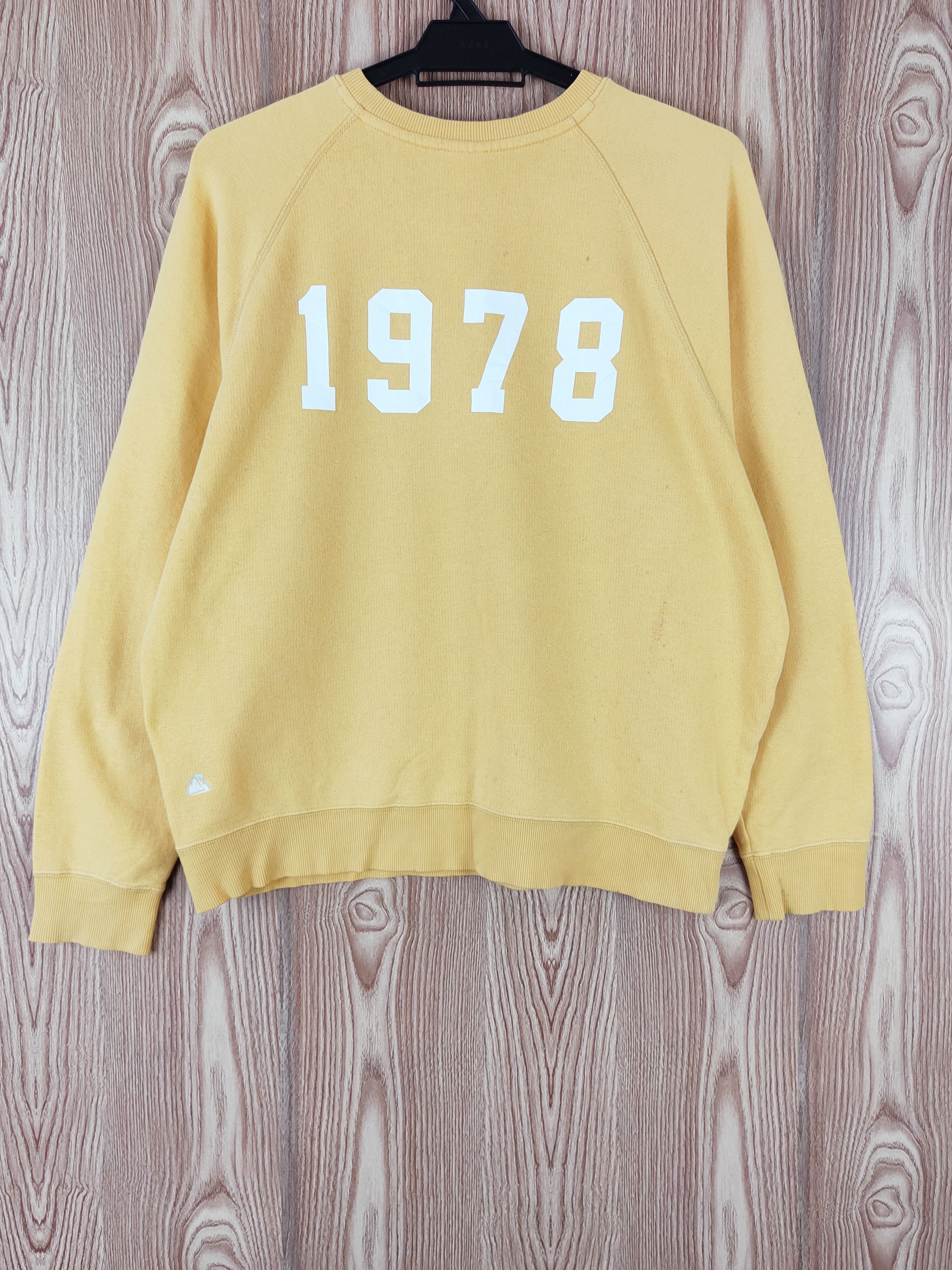 California Republic 1978 Yucca Valley X Uniqlo Yellow Sweatshirts #W186 Size US L / EU 52-54 / 3 - 7 Thumbnail
