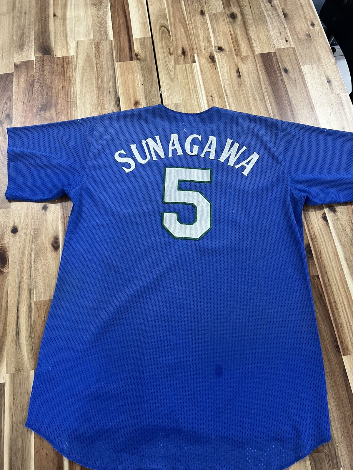 Japanese Brand × Vintage Vintage Oceansten Baseball Jersey Size US L / EU 52-54 / 3 - 4 Thumbnail