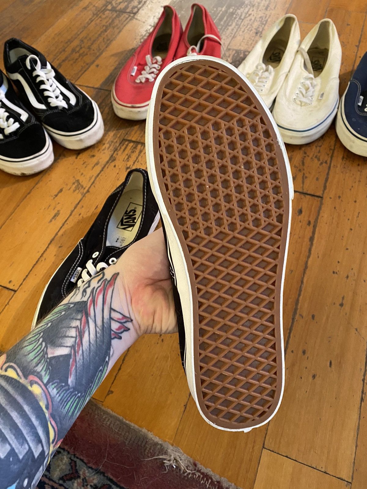 Vans × Vintage vans old skools/authentics Size US 10.5 / EU 43-44 - 6 Thumbnail