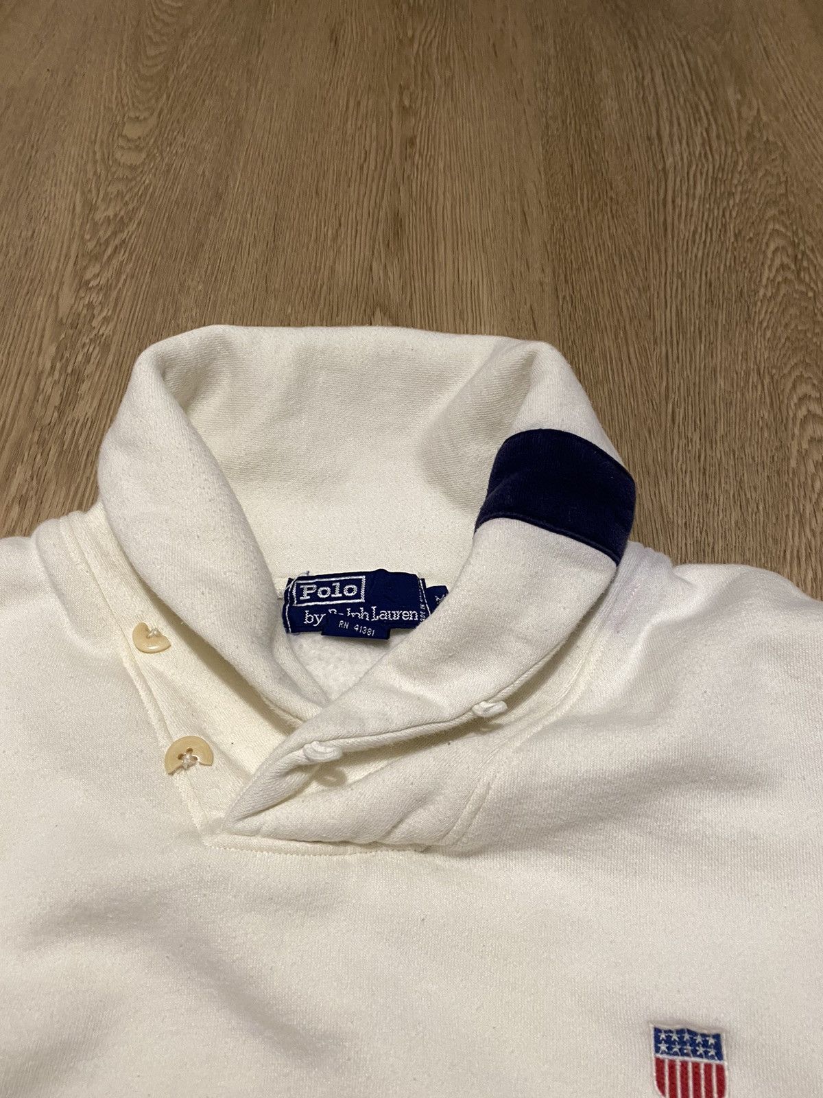 Polo Ralph Lauren × Vintage Vintage 90s Polo Ralph Lauren Uni Sweater Medium Size US M / EU 48-50 / 2 - 4 Thumbnail