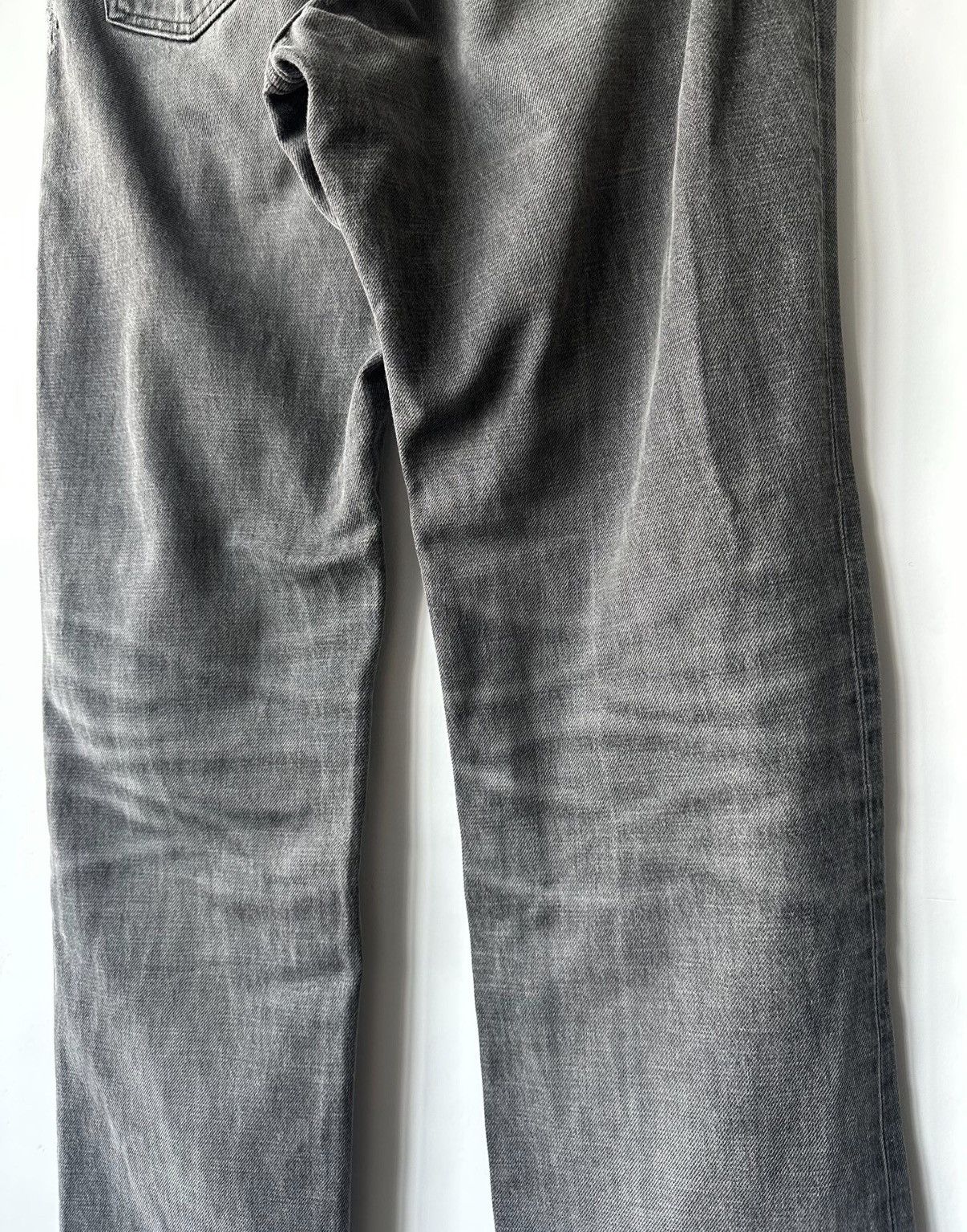 Helmut Lang Helmut Lang fade black low waist contour fit denim K7 Size US 34 / EU 50 - 4 Thumbnail