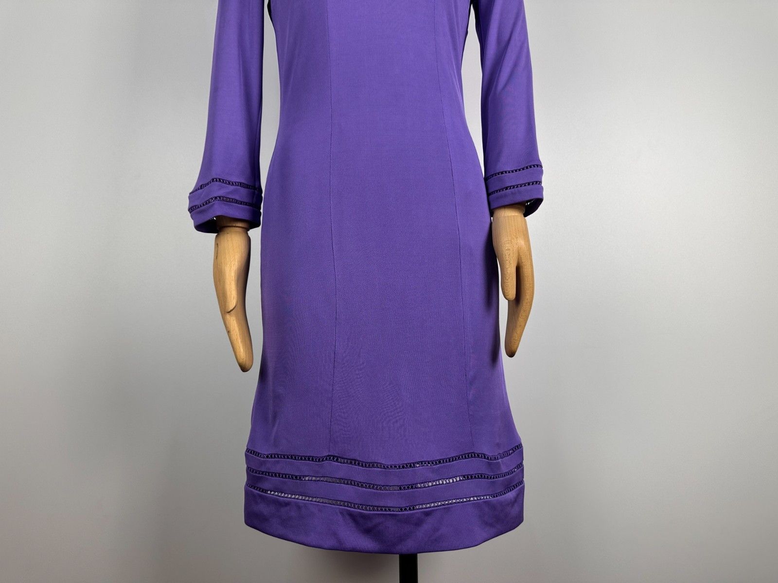 Versace Jeans Couture Versace Jeans Couture Dress Purple Size US6 IT42 Size M / US 6-8 / IT 42-44 - 3 Thumbnail