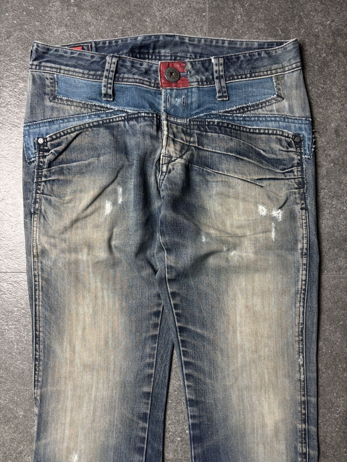 Marithe + Francois Girbaud 2000s Marithe Francois Girbaud Jeans Size US 29 - 3 Thumbnail