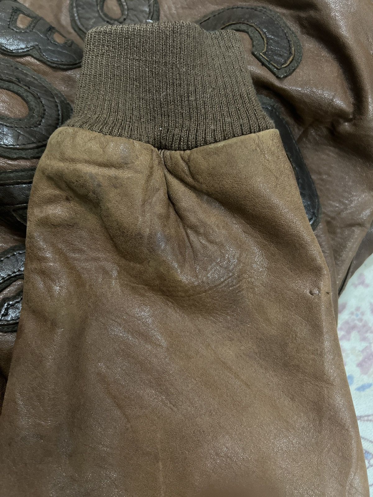 Japanese Brand Leather Jacket Scoop Boys Size US XL / EU 56 / 4 - 6 Thumbnail