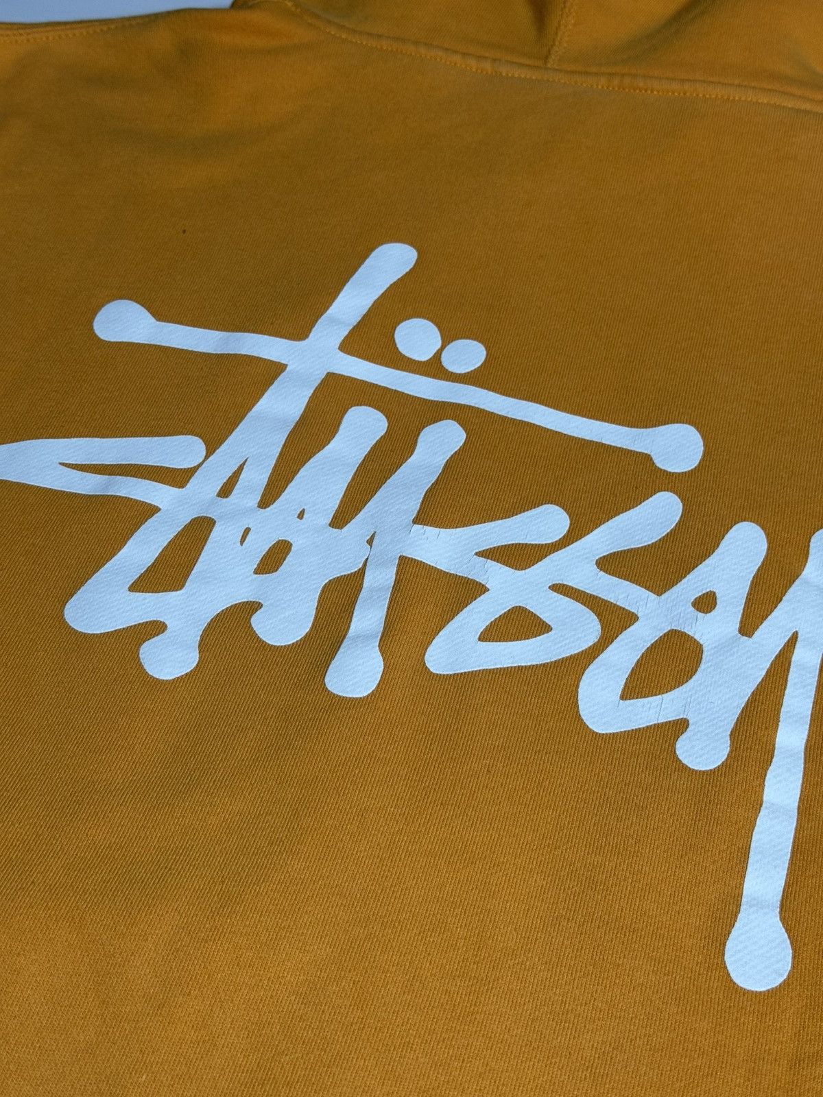 Stussy Stussy Logotype Sweatshirt “Orange” [M] PREOWNED Size US M / EU 48-50 / 2 - 4 Thumbnail