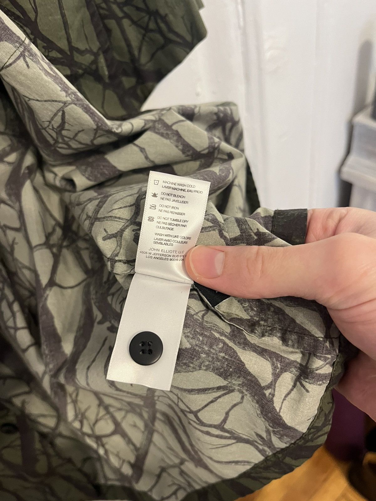 John Elliott Green Tree Camp Canp-collar shirt Size US M / EU 48-50 / 2 - 4 Thumbnail