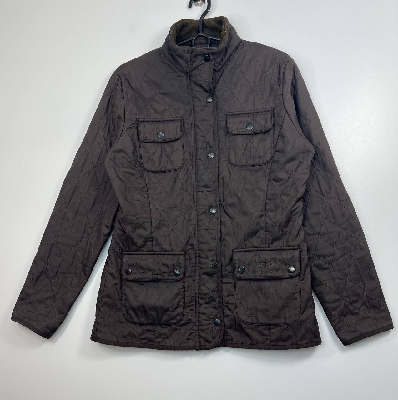 Barbour Barbour Utility Quilt Jacket Brown Diamond Quilted Womens 10 Size M / US 6-8 / IT 42-44 - 1 Thumbnail