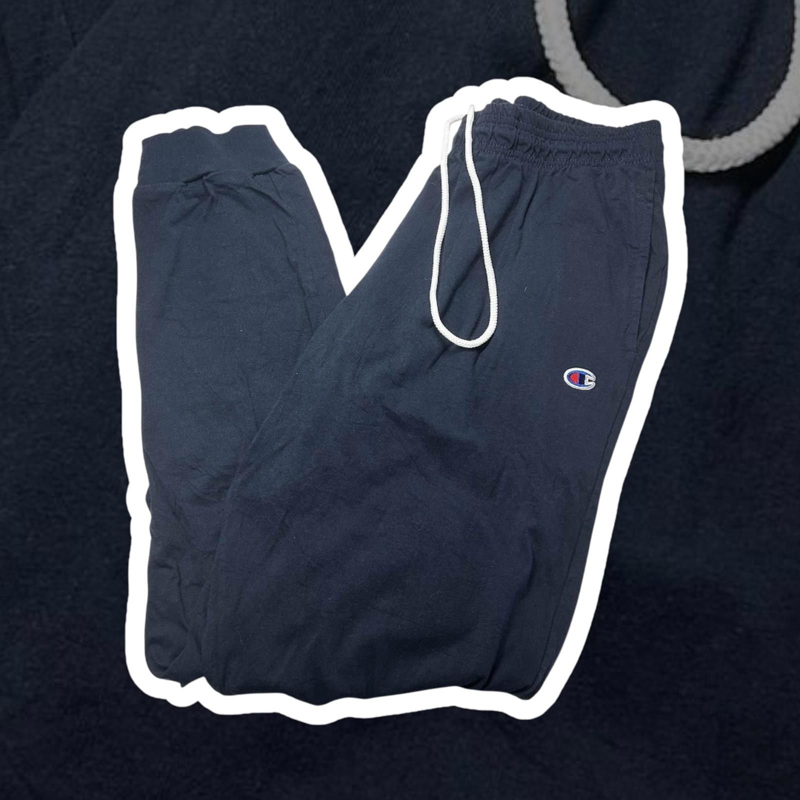 Champion Champion Men's Navy Sweatpants - Comfortable Athletic Wear Size US 34 / EU 50 - 1 Thumbnail