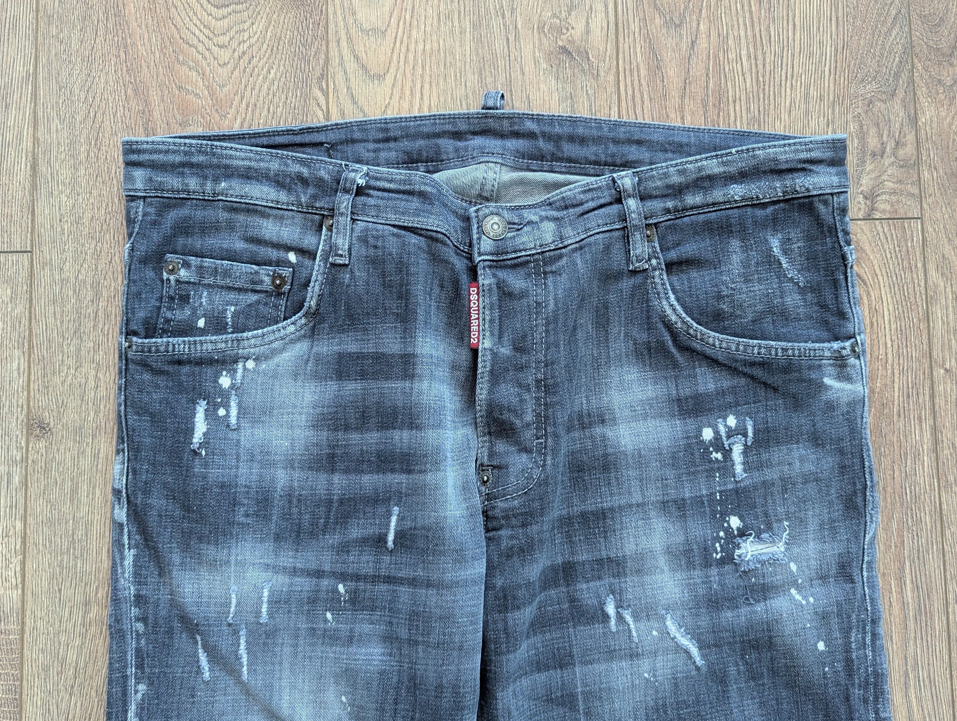 Dsquared2 DSQUARED2 Tidy Biker Jean Made In Italy Denim Pants Luxury Size US 32 / EU 48 - 2 Thumbnail