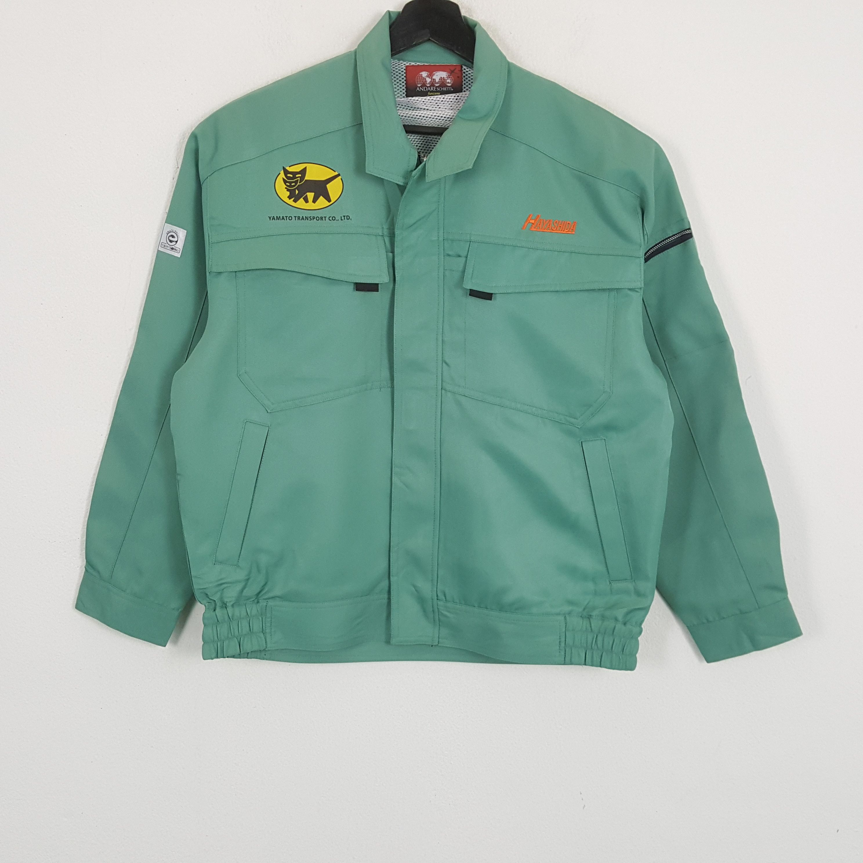 Japanese Brand × Vintage YAMATO TRANSPORT Japanese Workwear Custom Art Jacket Size US L / EU 52-54 / 3 - 3 Thumbnail