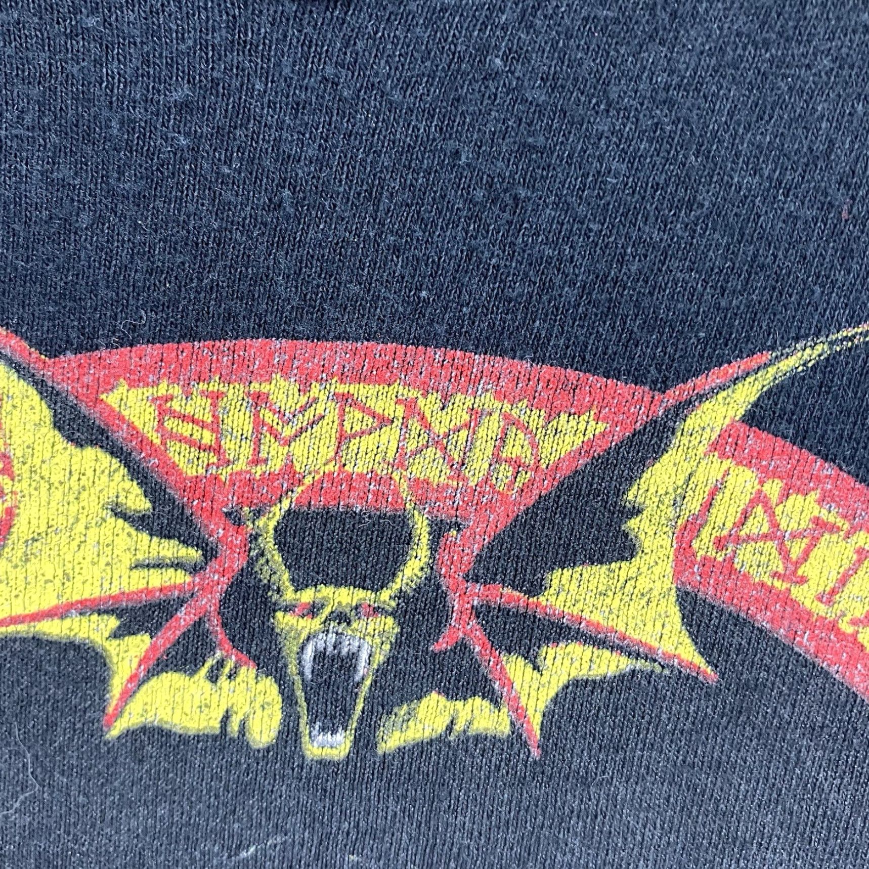 Vintage Ozzy Osbourne Graphic Print T-Shirt Speak Of The Devil 2015 Black Men's 2XL V-Neck Size US XXL / EU 58 / 5 - 7 Thumbnail