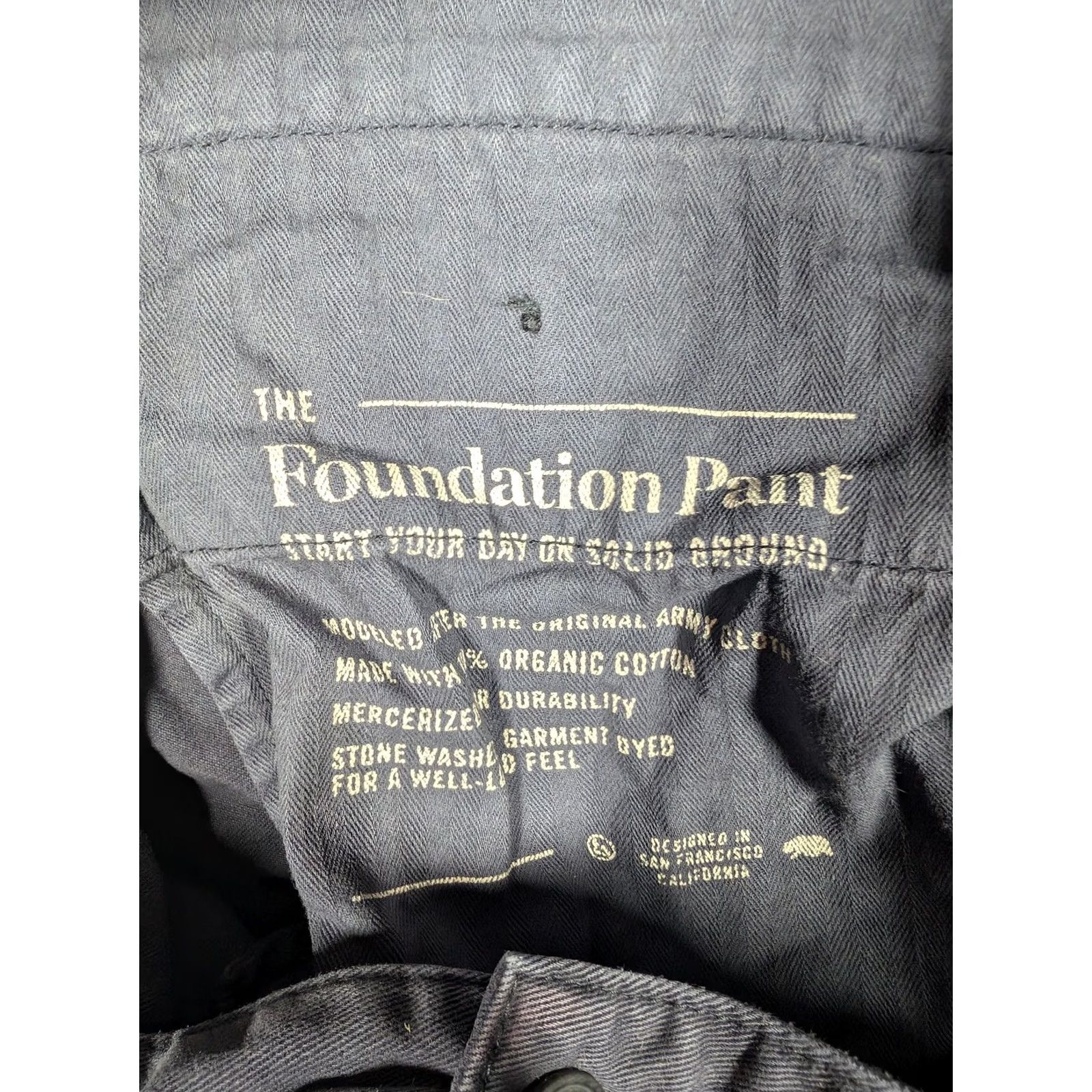 Taylor Stitch Taylor Stitch Foundation Pants Mens 32x32 Gray Slim Canvas Chino Tapered Casual Size US 32 / EU 48 - 7 Thumbnail