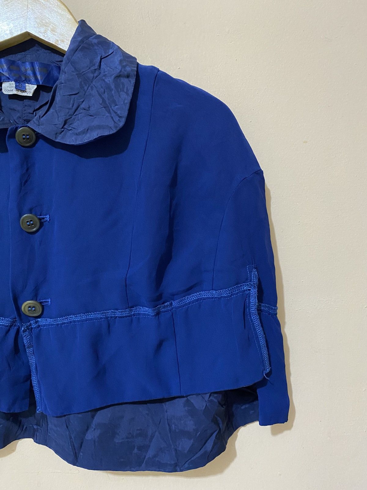 Comme des Garcons Rare Comme Des Garcons Capelet Cropped Blouse Size S / US 4 / IT 40 - 4 Thumbnail