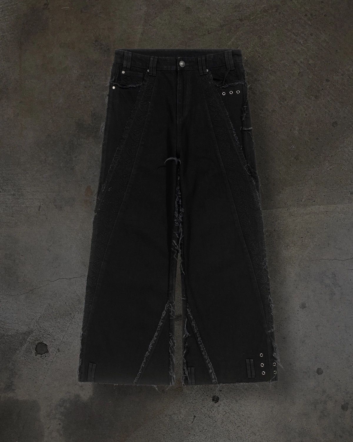 JNCO Corviditch Embossed Denim Size US 32 / EU 48 - 1 Thumbnail