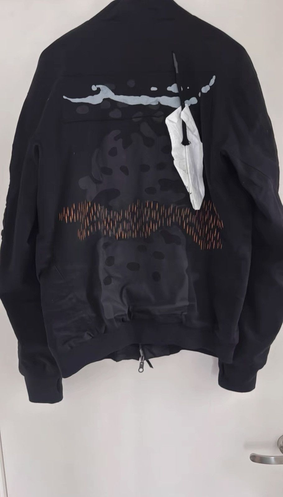 Boris Bidjan Saberi RORIS BIDJAN SABERI Men's Black MA-1 Jacket Size US S / EU 44-46 / 1 - 2 Thumbnail