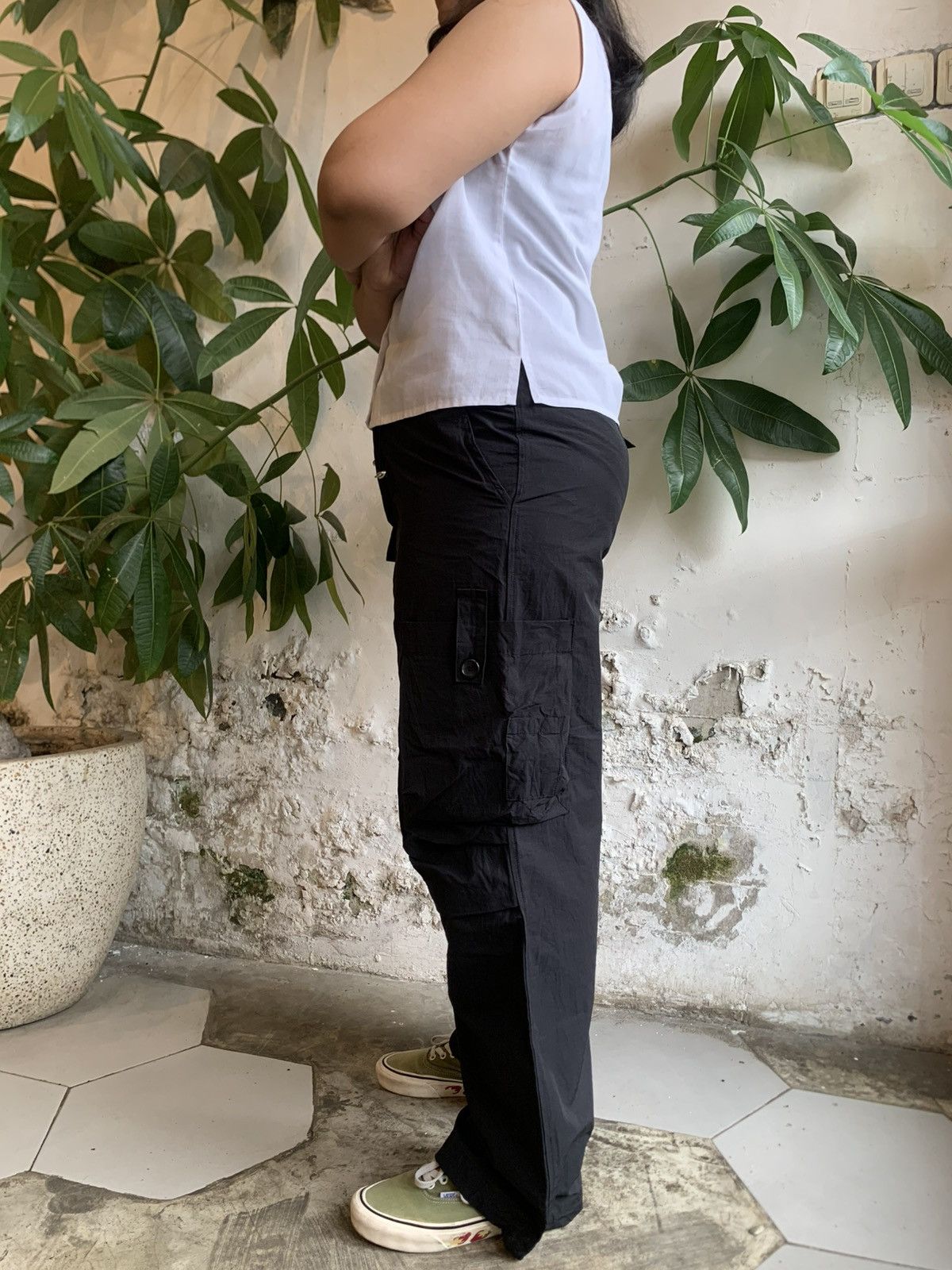 Michiko Koshino London JapaneseBrand x Michiko kashino London Superwide Pants Black Size US 33 - 6 Thumbnail