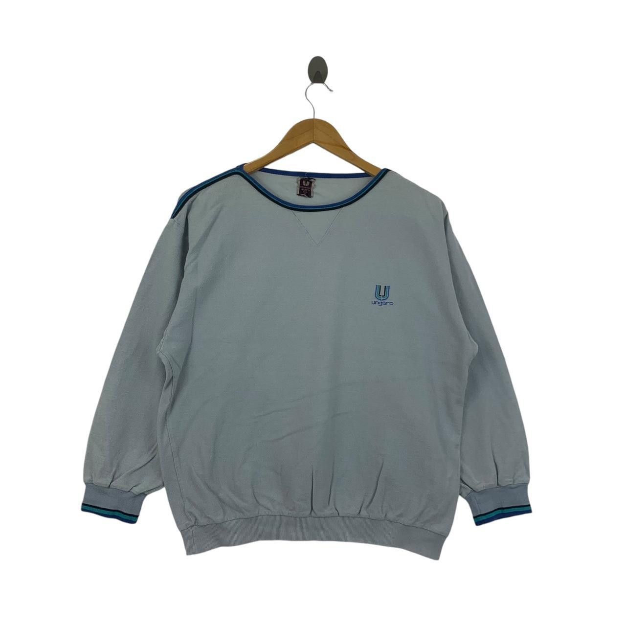 Vintage Vintage EMANUEL UNGARO PARIS Ringer Tee Shirt Top Size US M / EU 48-50 / 2 - 1 Thumbnail