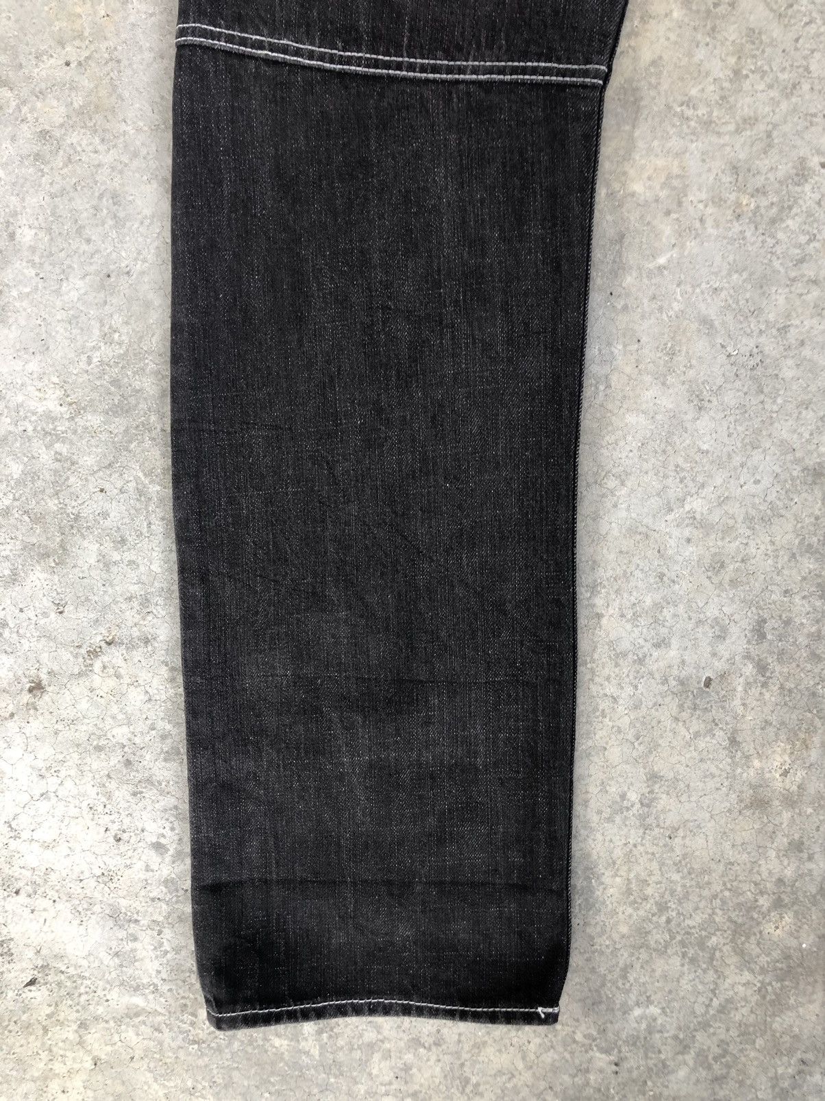 Japanese Brand Japanese Memory Special Double Waist Embroidered Logo Dis Size US 32 / EU 48 - 12 Thumbnail