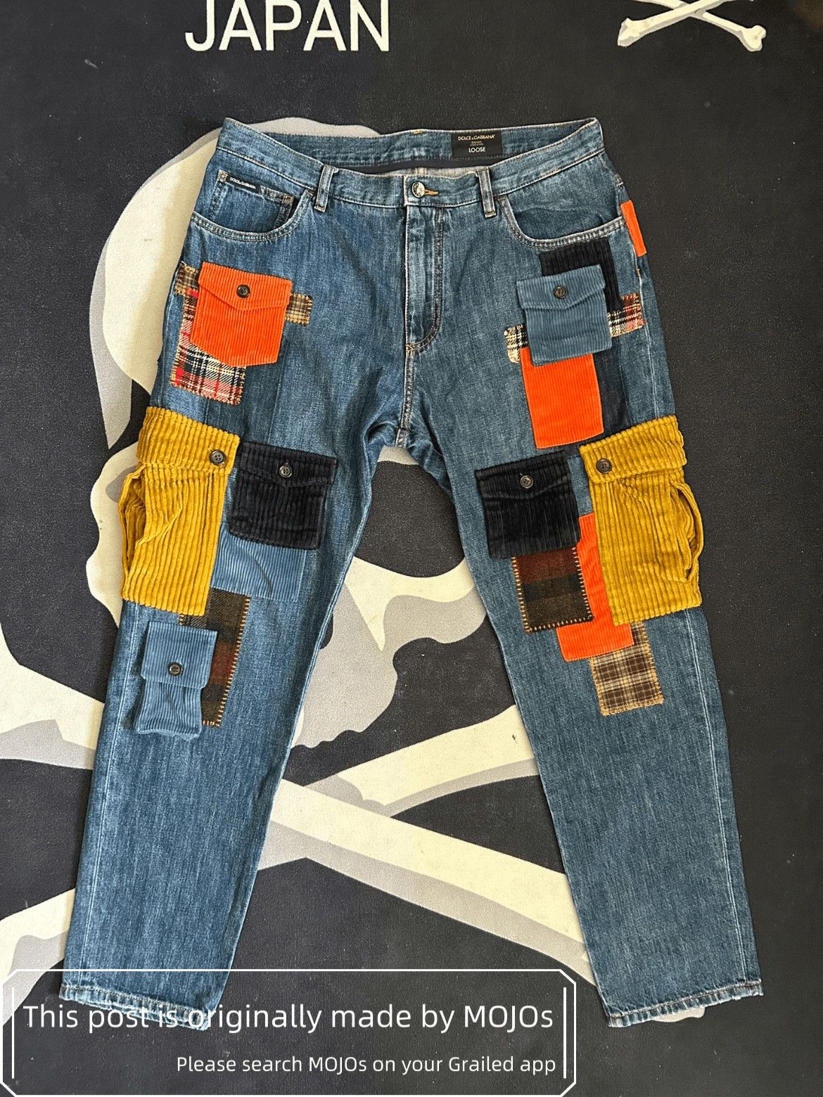 Dolce & Gabbana Sz 52 Dolce & Gabbana Color Pocket Patch Cargo Size US 36 / EU 52 - 1 Thumbnail