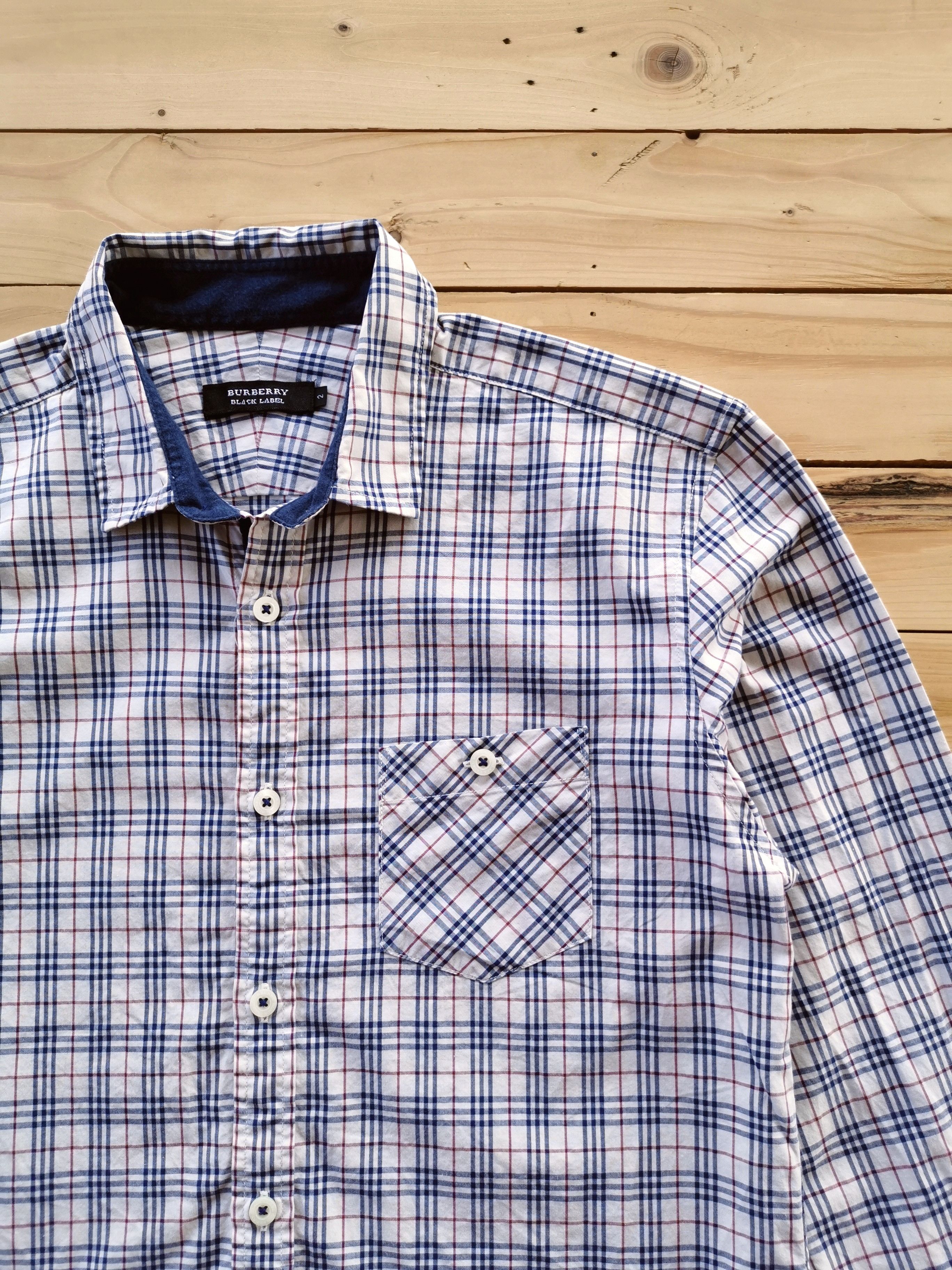 Burberry Burberry Nova Check Raglan Button Up Shirts Size US M / EU 48-50 / 2 - 1 Thumbnail
