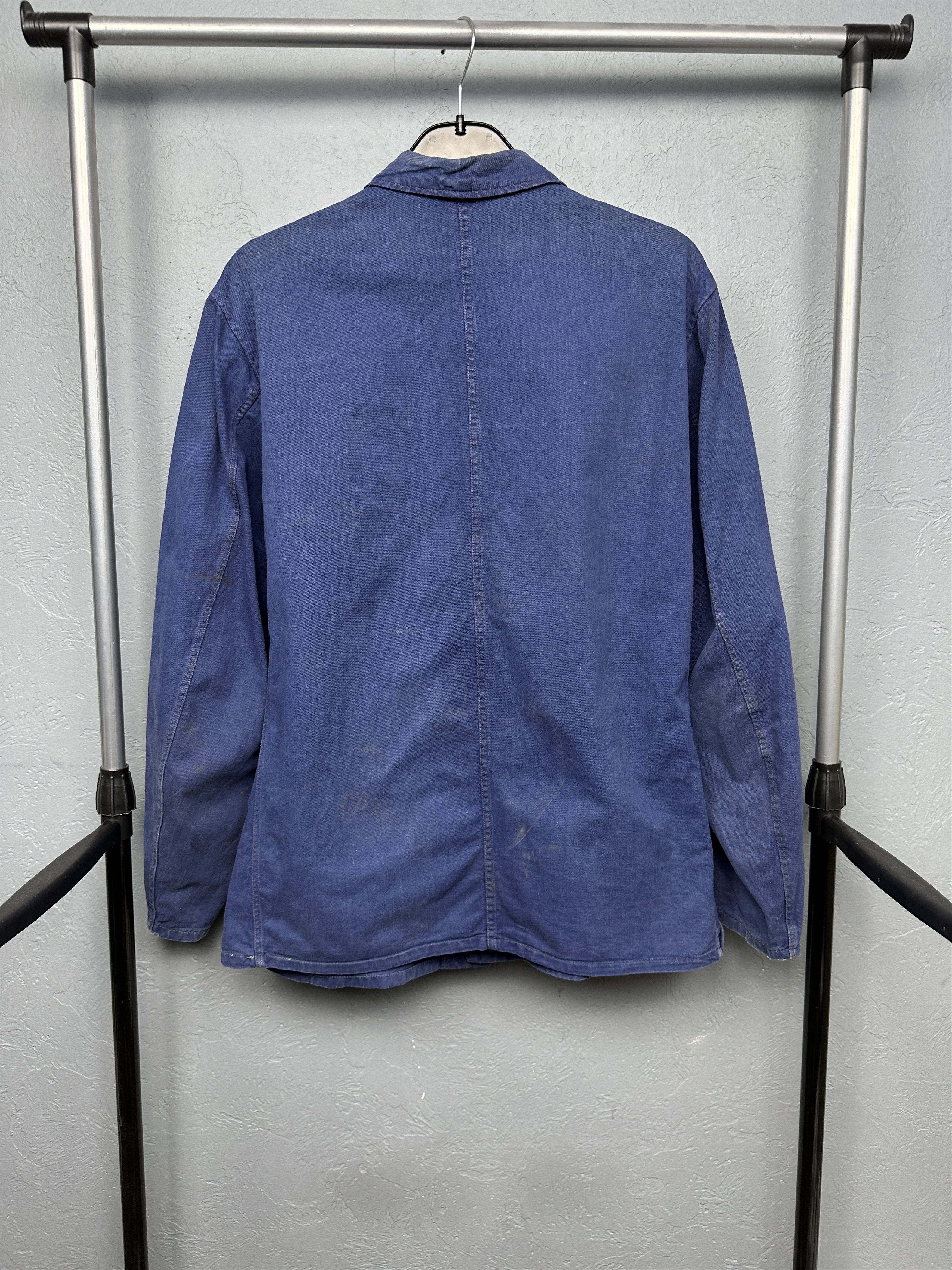 Le Laboureur 90s Vintage Mens French Workwear Chore Utility Jacket Size US L / EU 52-54 / 3 - 9 Thumbnail