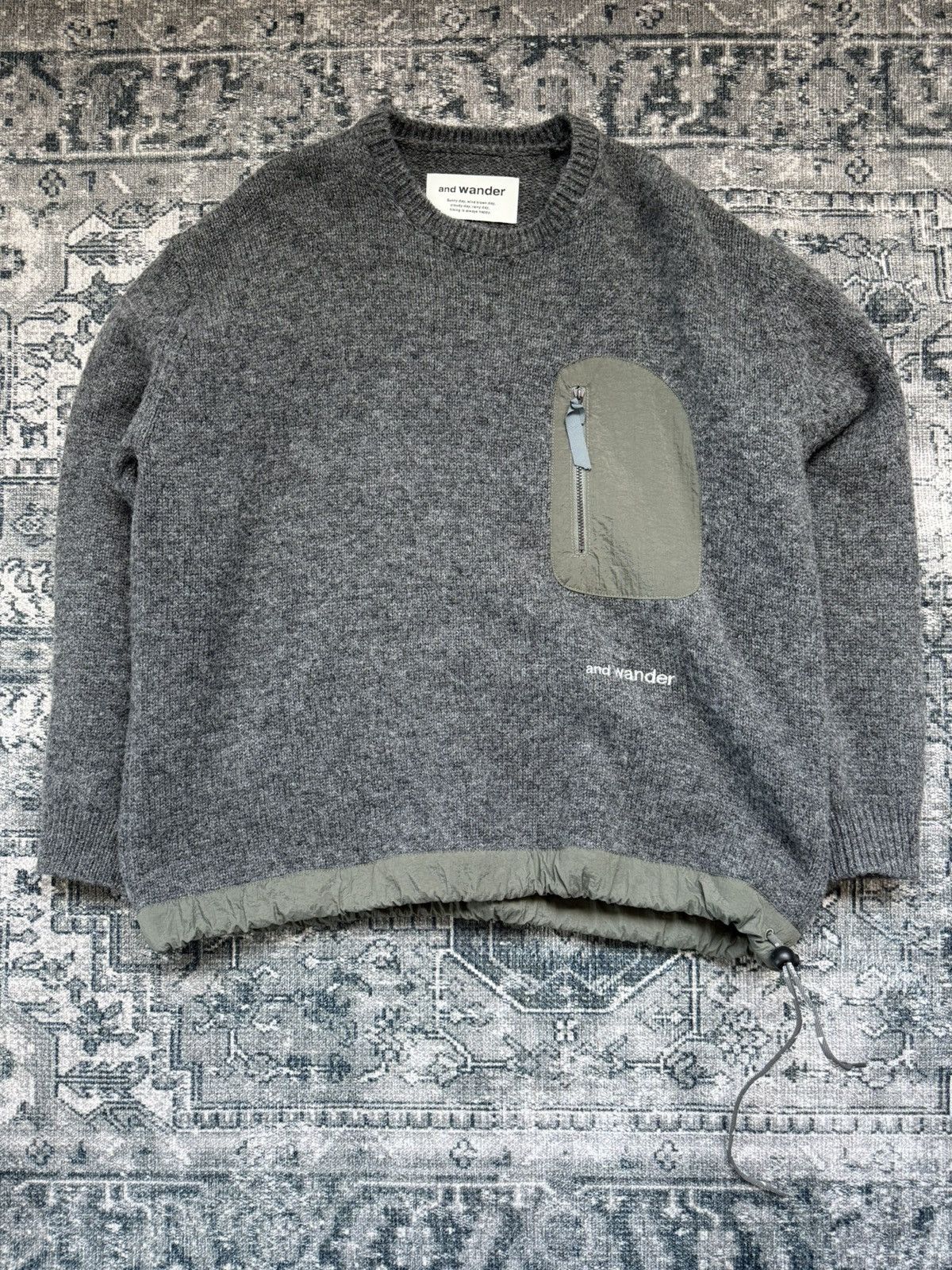 And Wander And wander knitted sweater Size US S / EU 44-46 / 1 - 1 Thumbnail