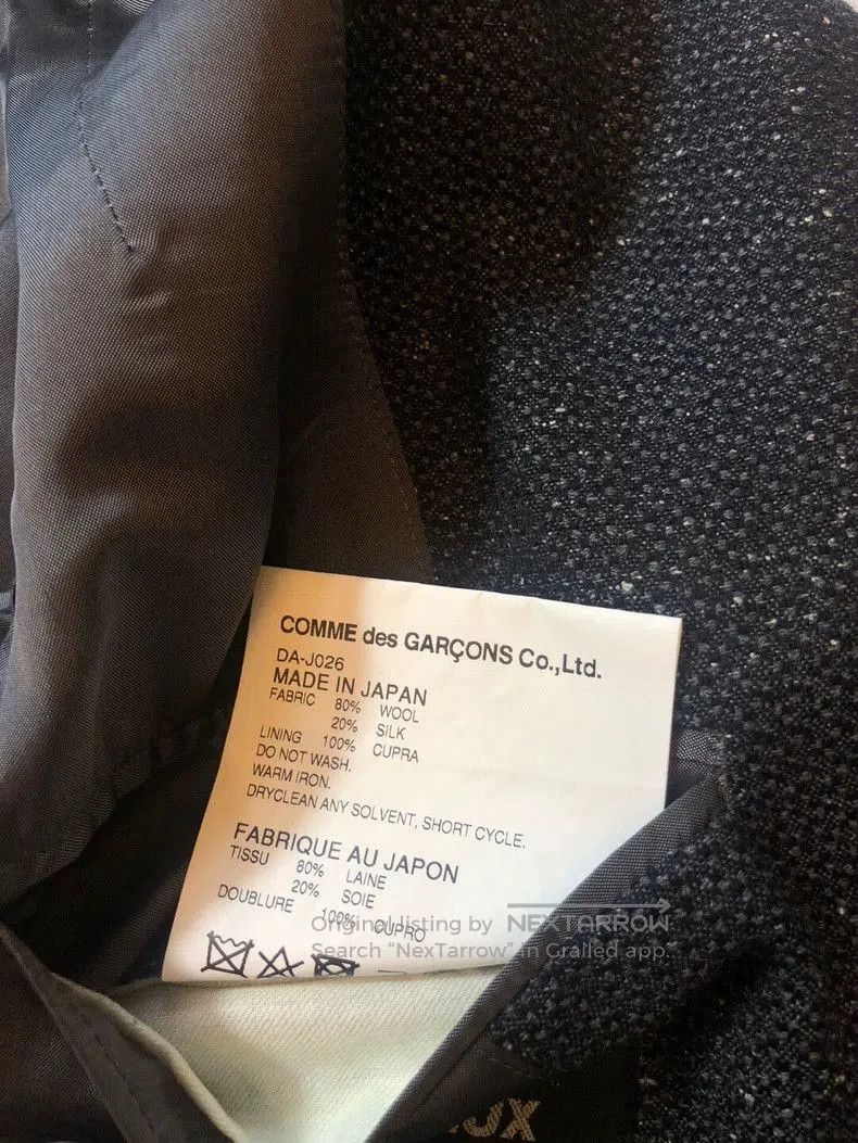 Comme des Garcons Comme des Garçons Homme Deux Wool Jacket. Size US L / EU 52-54 / 3 - 7 Thumbnail