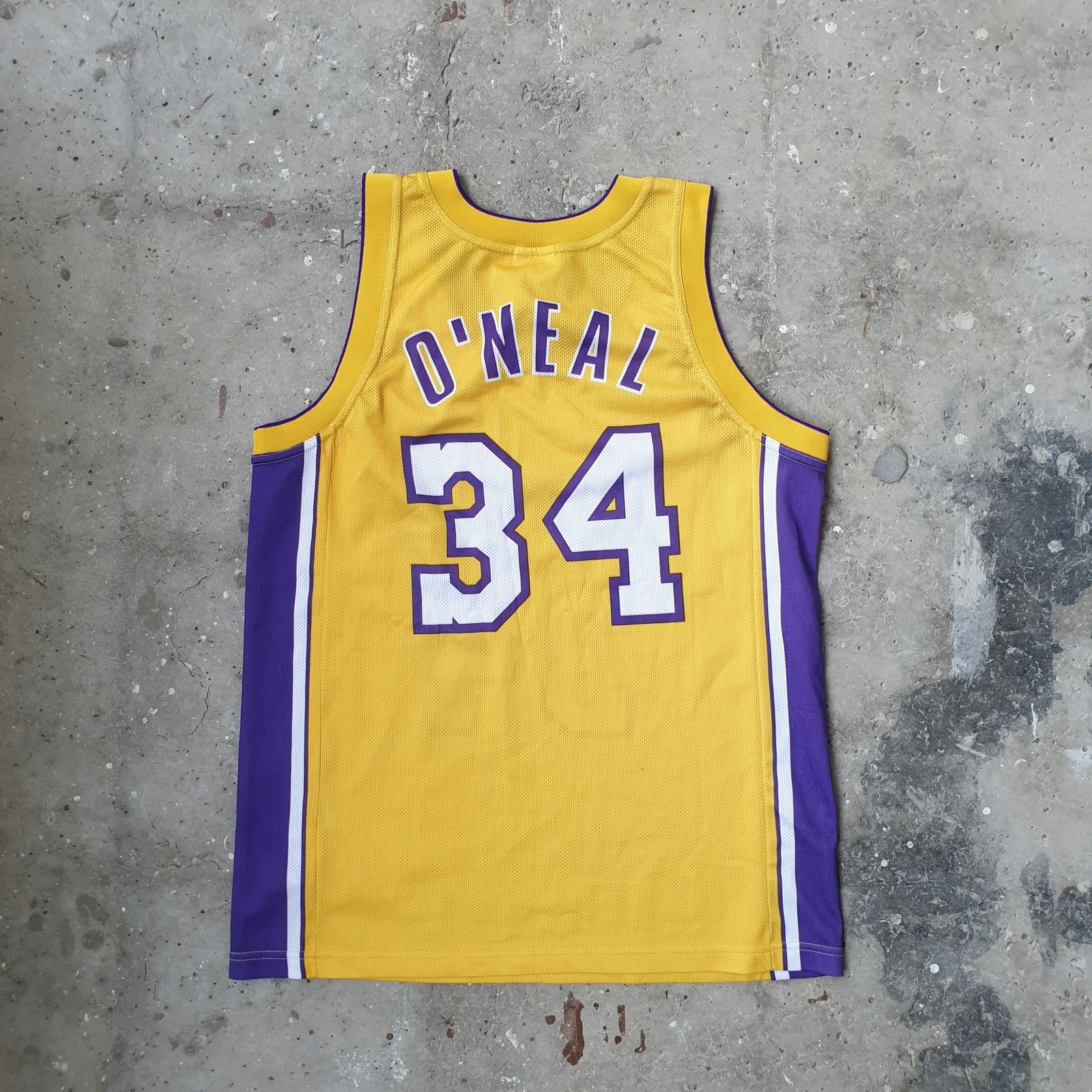 Champion × NBA Vintage LA Lakers Shaq Champion Basketball Jersey Size US M / EU 48-50 / 2 - 2 Thumbnail