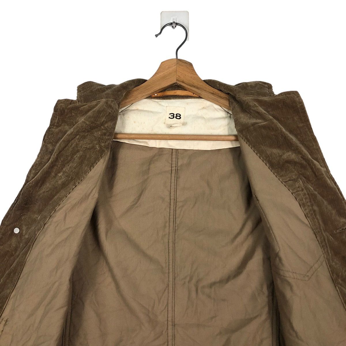 MasterPiece Cropped Biker Jacket Corduroy Scye Basics Masterpiece Japan Size XS / US 0-2 / IT 36-38 - 14 Thumbnail