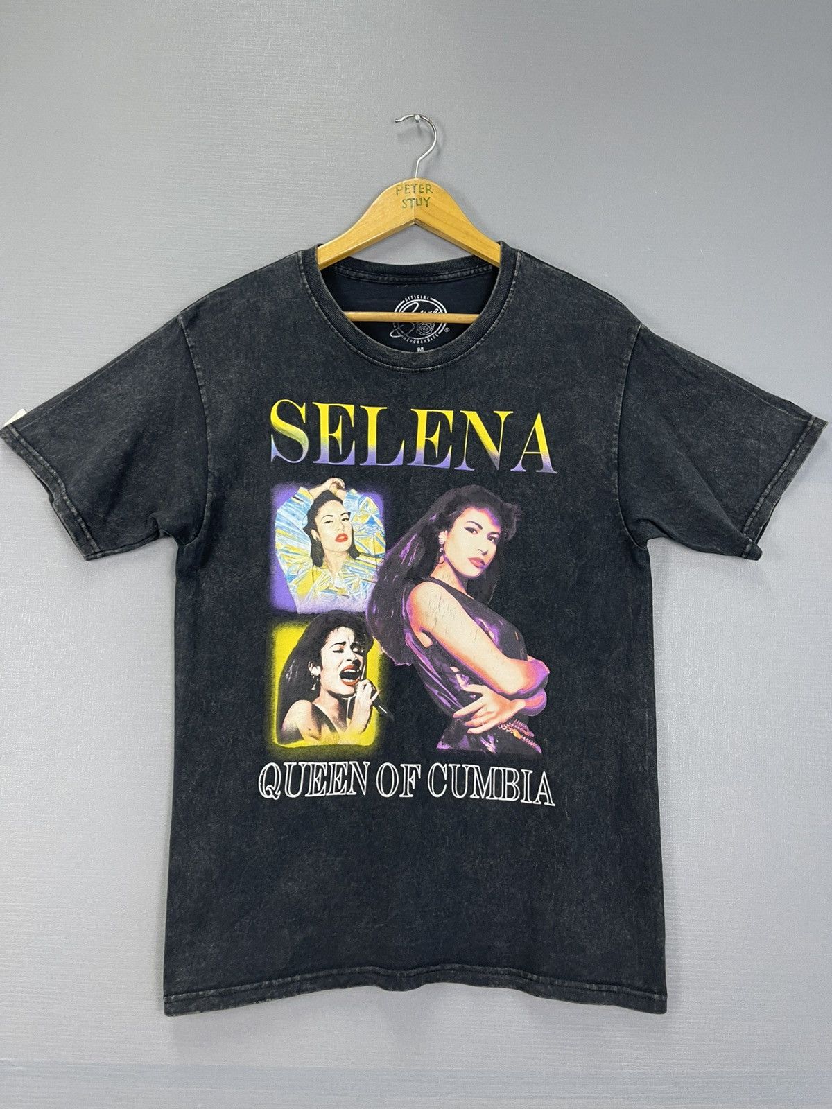 Band Tees Vintage Selena Queen Of Cumbia T-Shirt Size US M / EU 48-50 / 2 - 2 Thumbnail