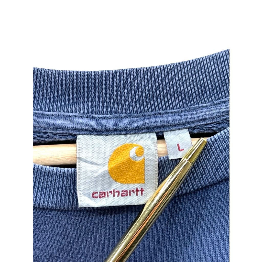 Carhartt Wip × Vintage 2000's Carhartt WIP Abstract Logo Graphic Sweatshirt Size US L / EU 52-54 / 3 - 3 Thumbnail