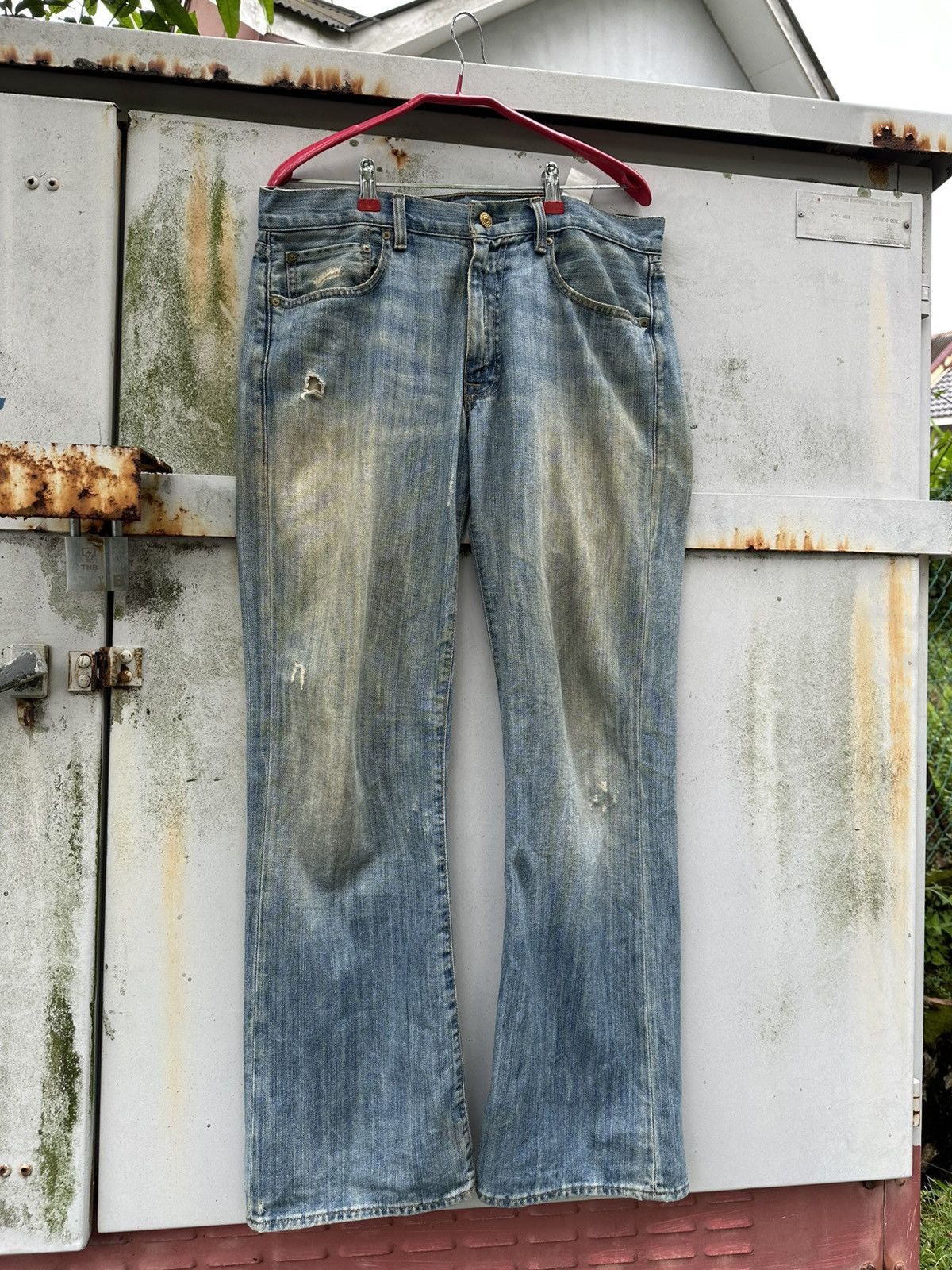 Ralph Lauren 👹Vintage Ralph Laurent RL Bootcut Jeans Size US 33 - 7 Thumbnail
